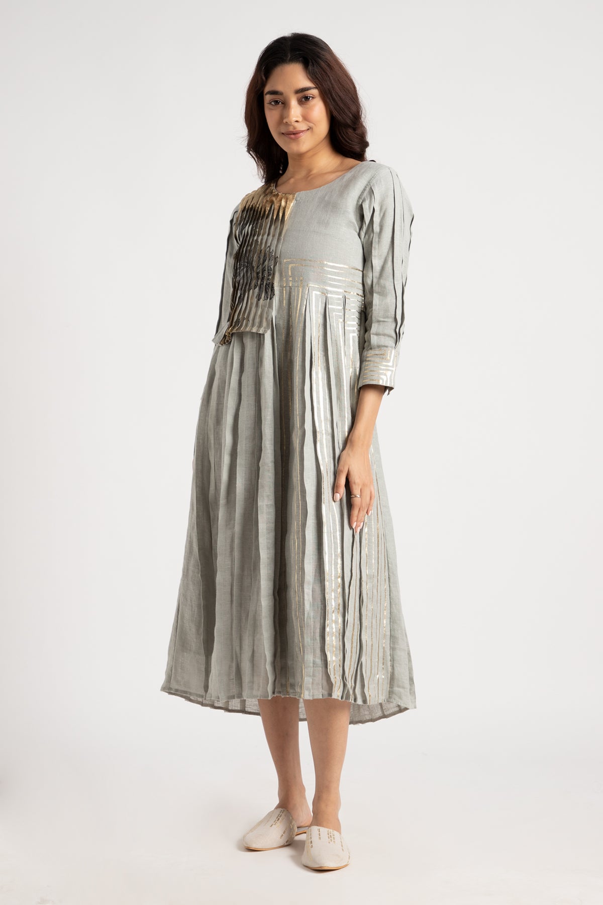 Fern Illusion Amanda Dress