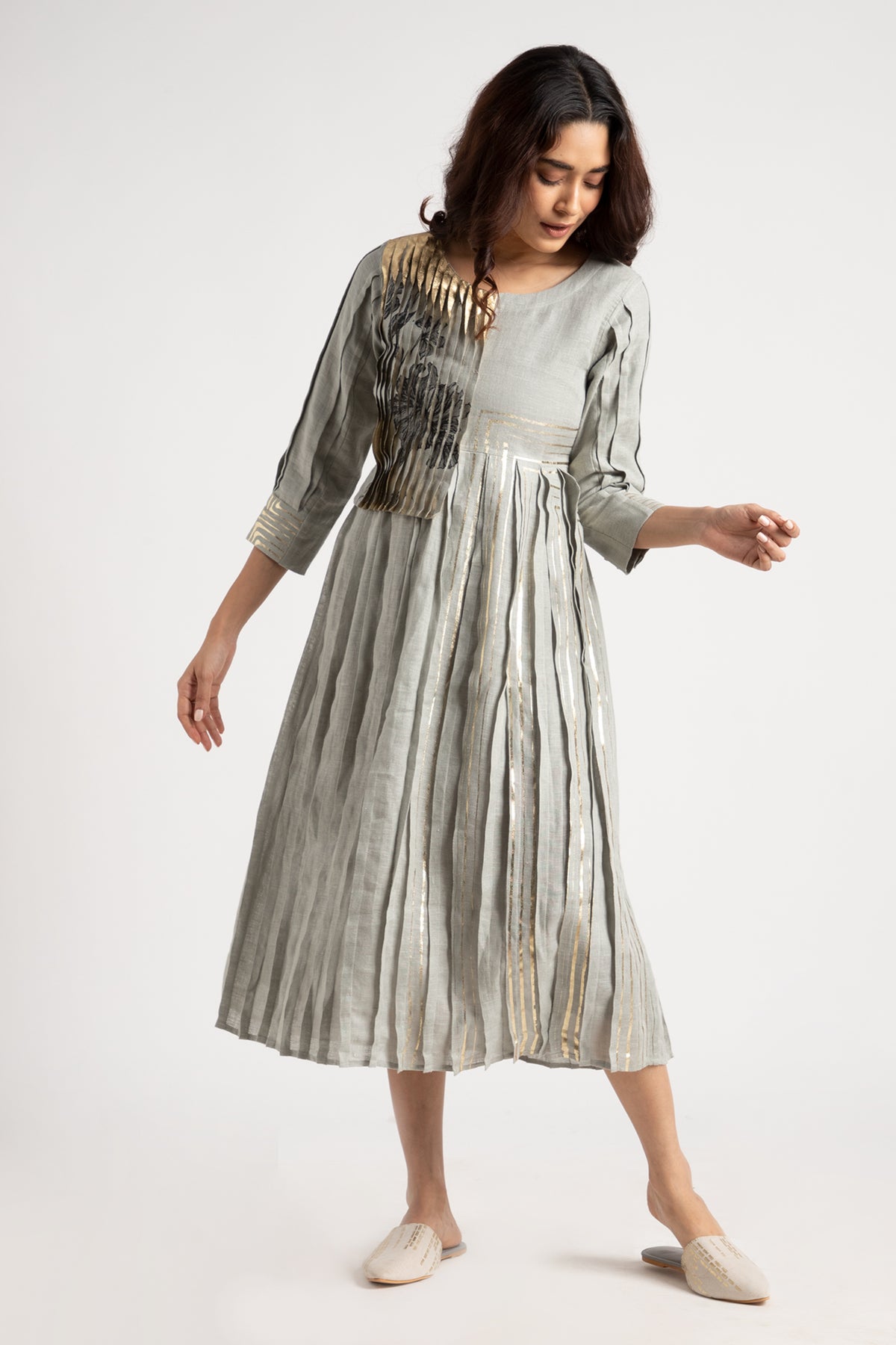 Fern Illusion Amanda Dress