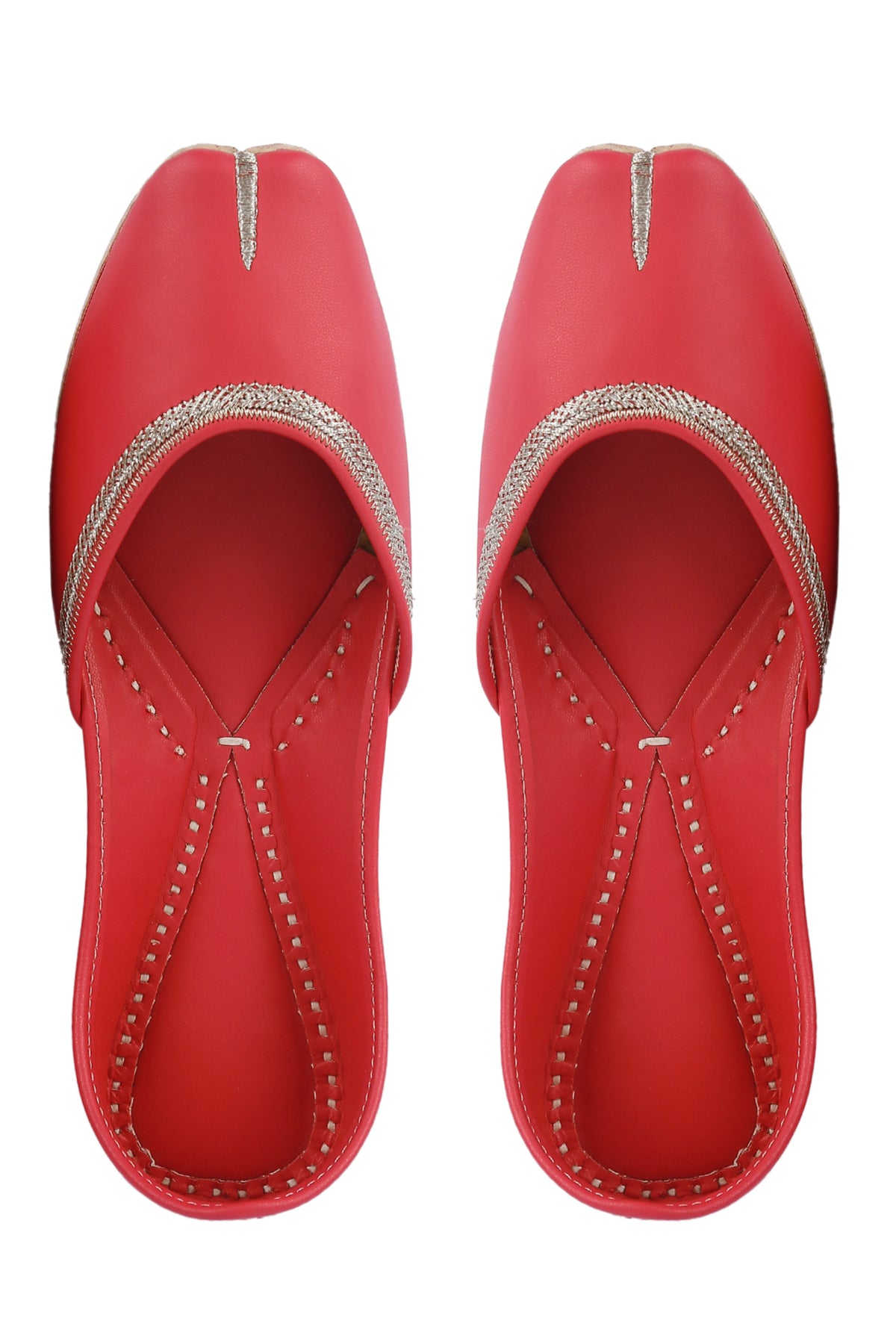 Fashion red jutti