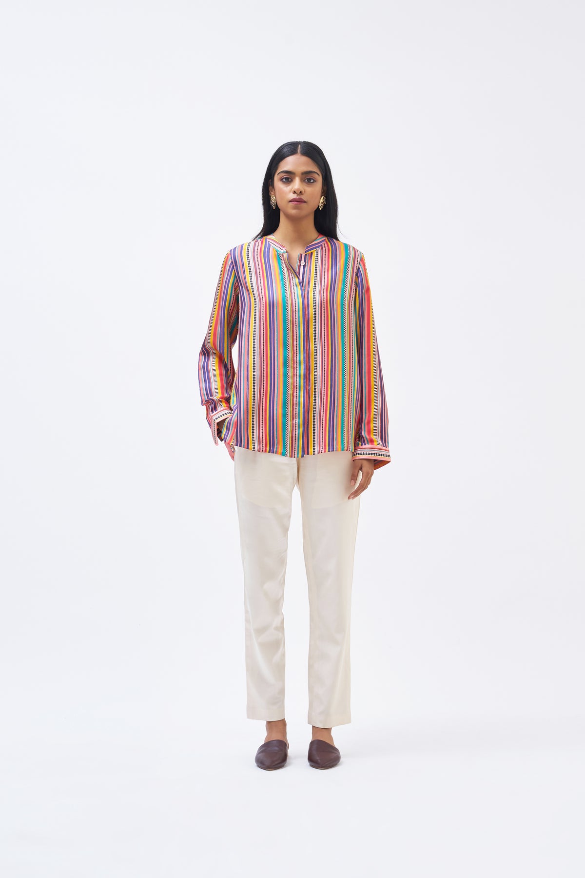 Charley Stripe Technicolour Shirt