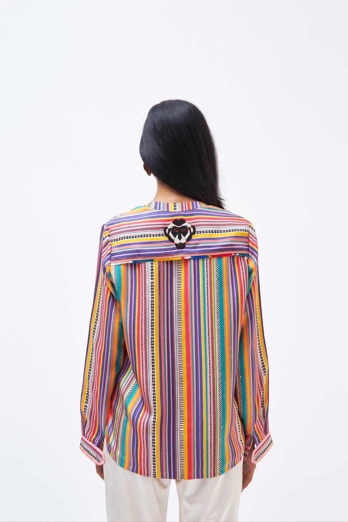 Charley Stripe Technicolour Shirt