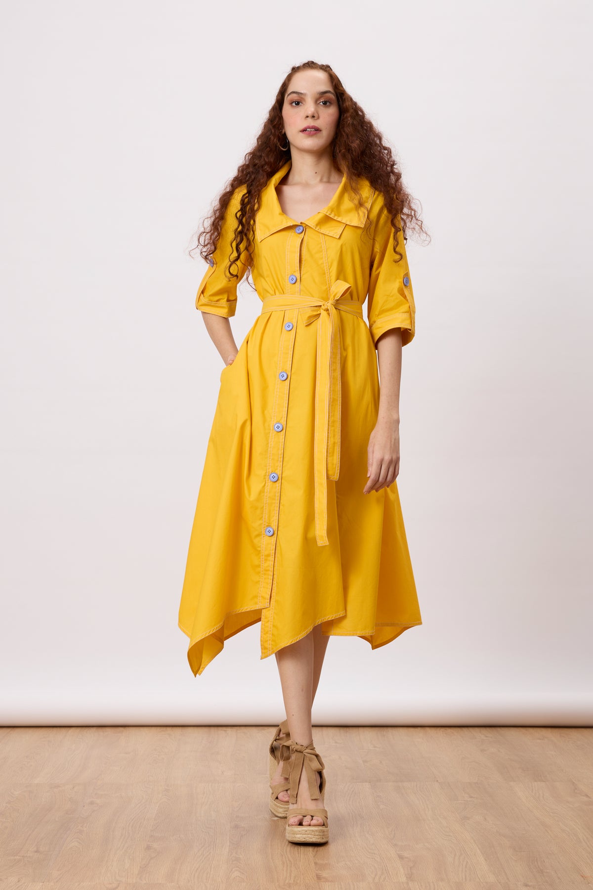 Juniper Tuscan Yellow Dress