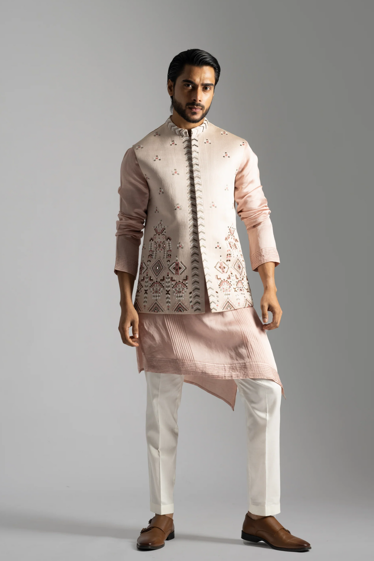 Dusty Pink  Kurta Set