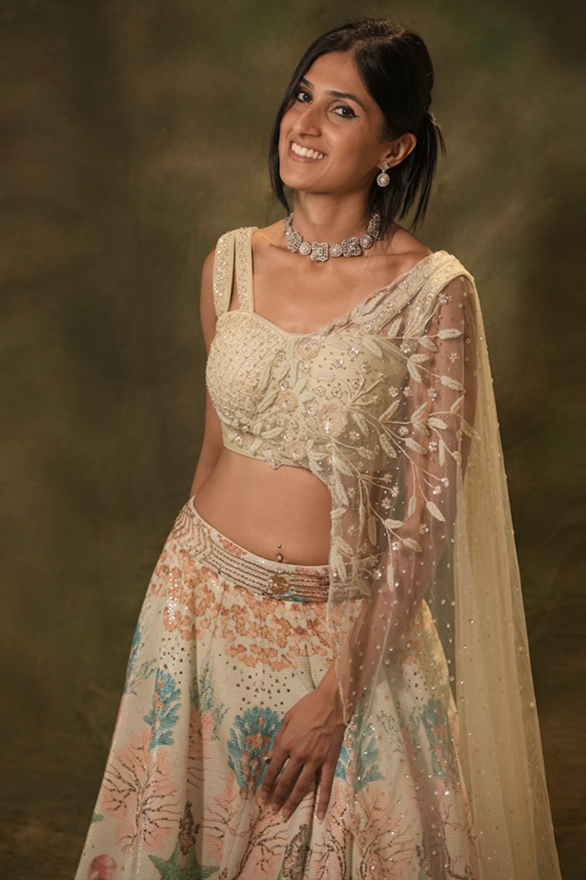 The Seashells Lehenga Set