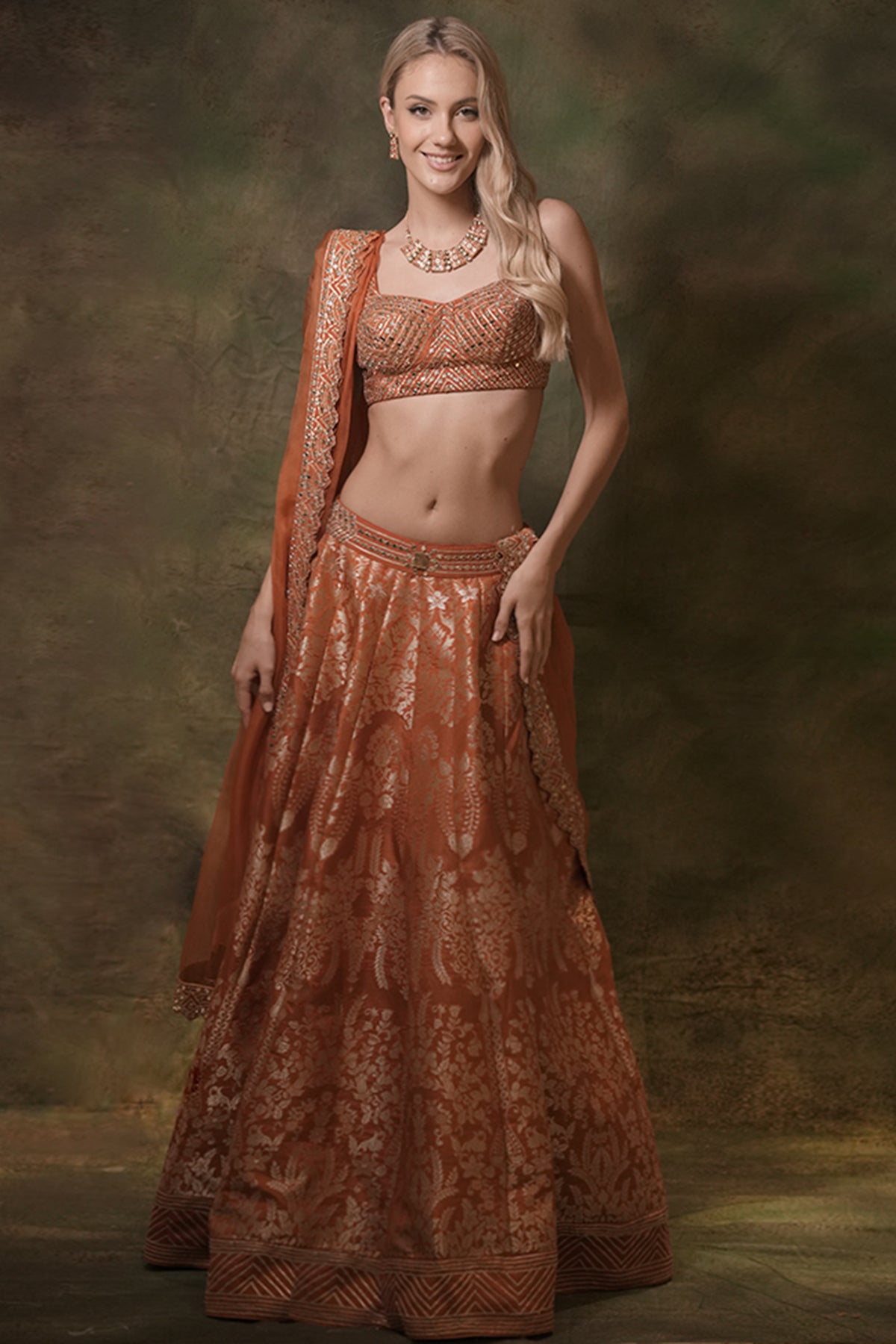 Anant Naraange Lehenga Set