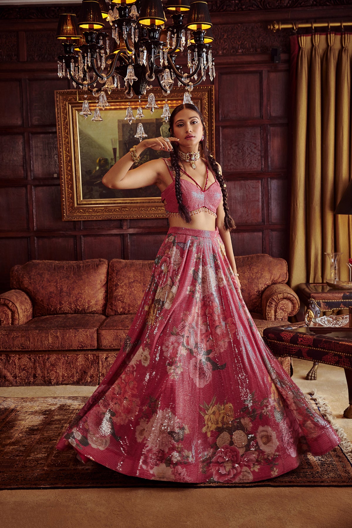 Freida lehenga set