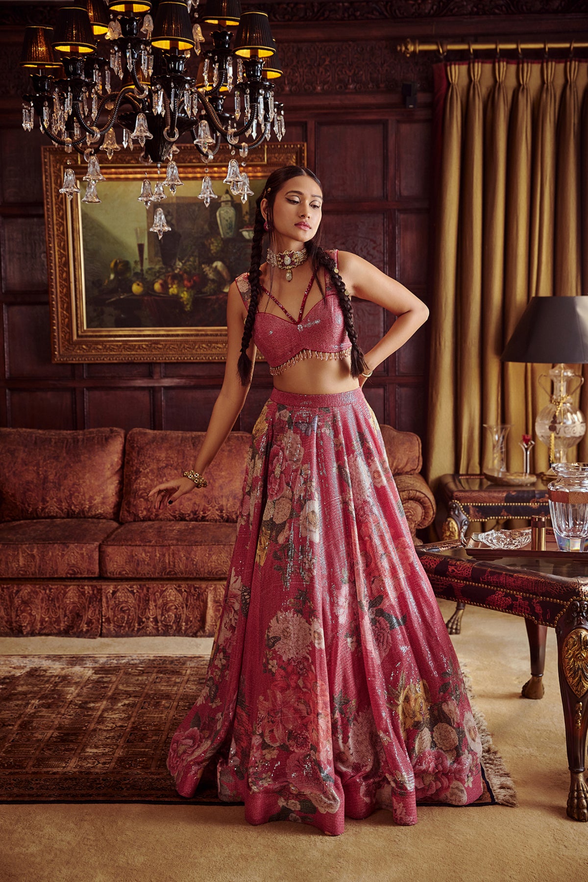 Freida lehenga set