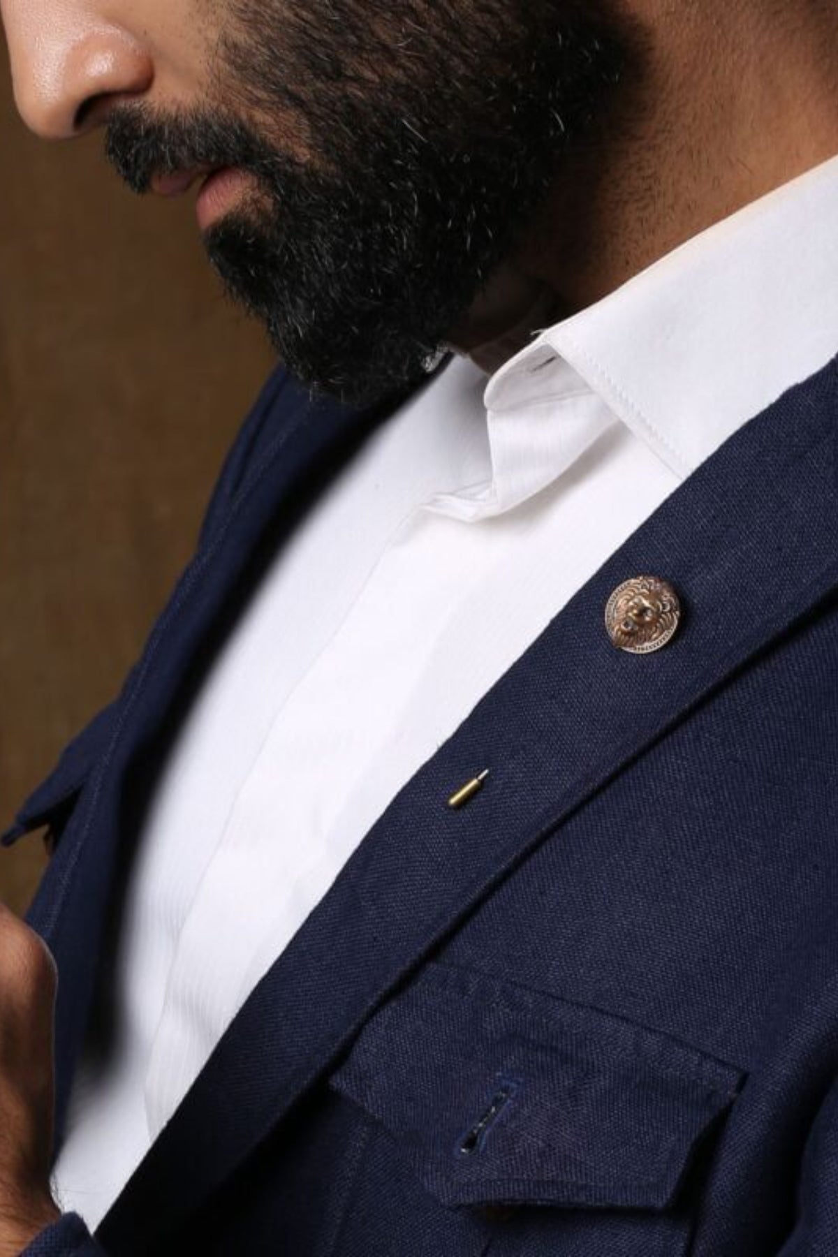 The Uber Lion Lapel Pin