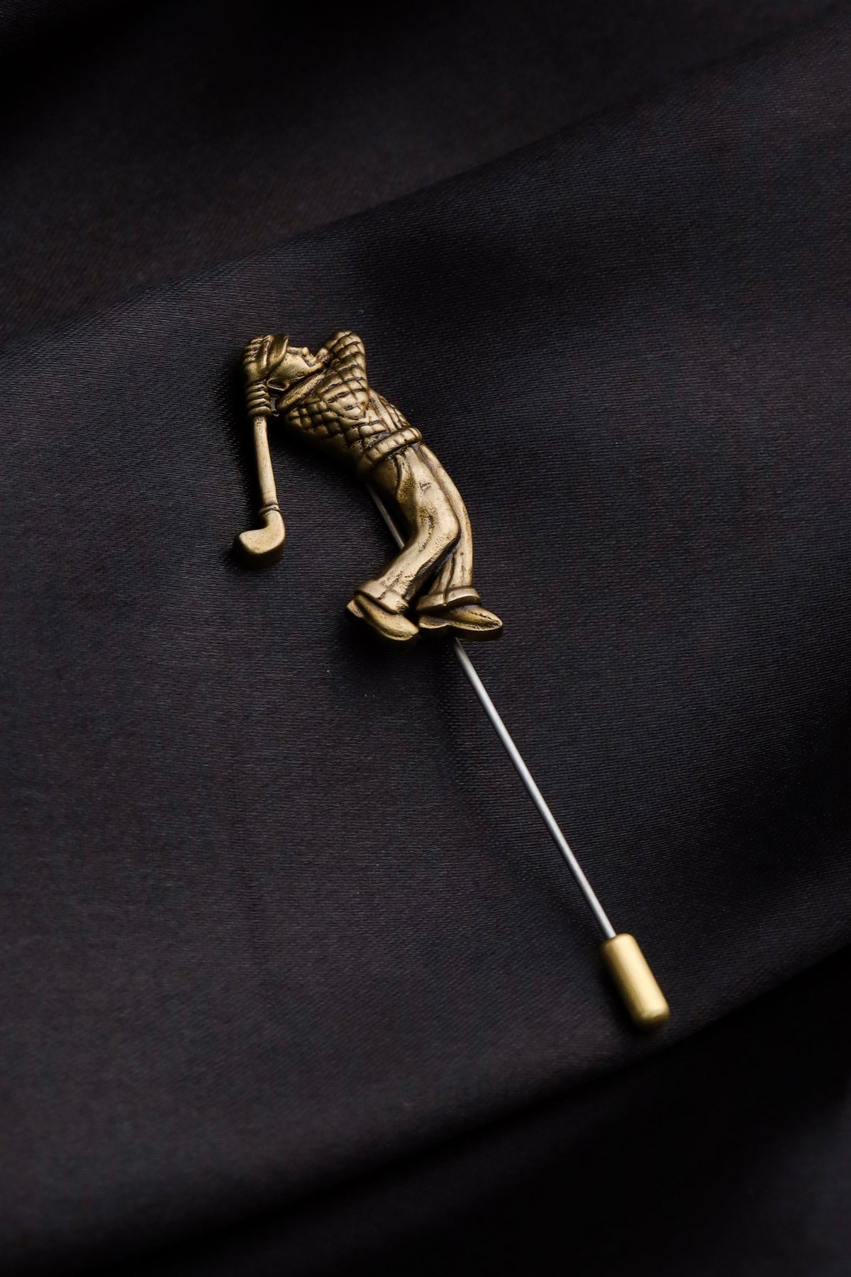 Golfer Lapel Pin