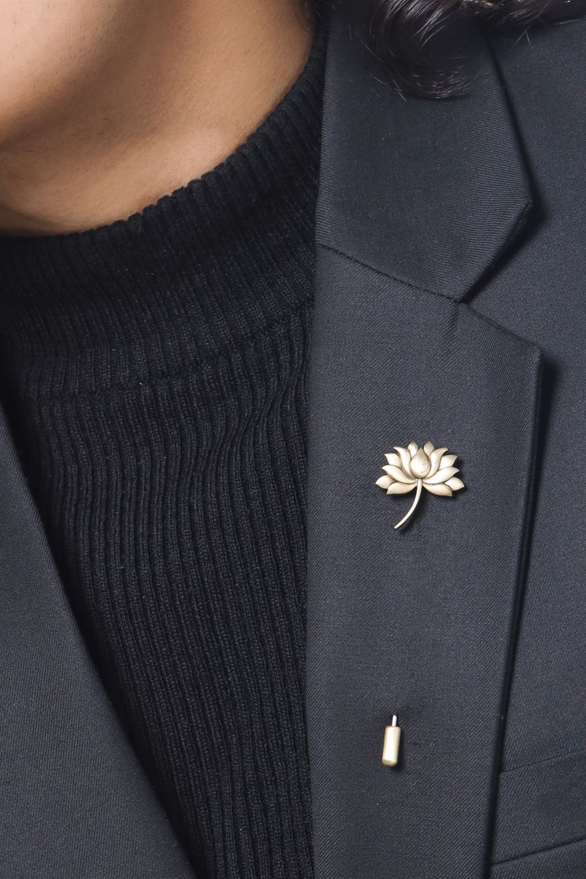 Divine Lotus Lapel Pin