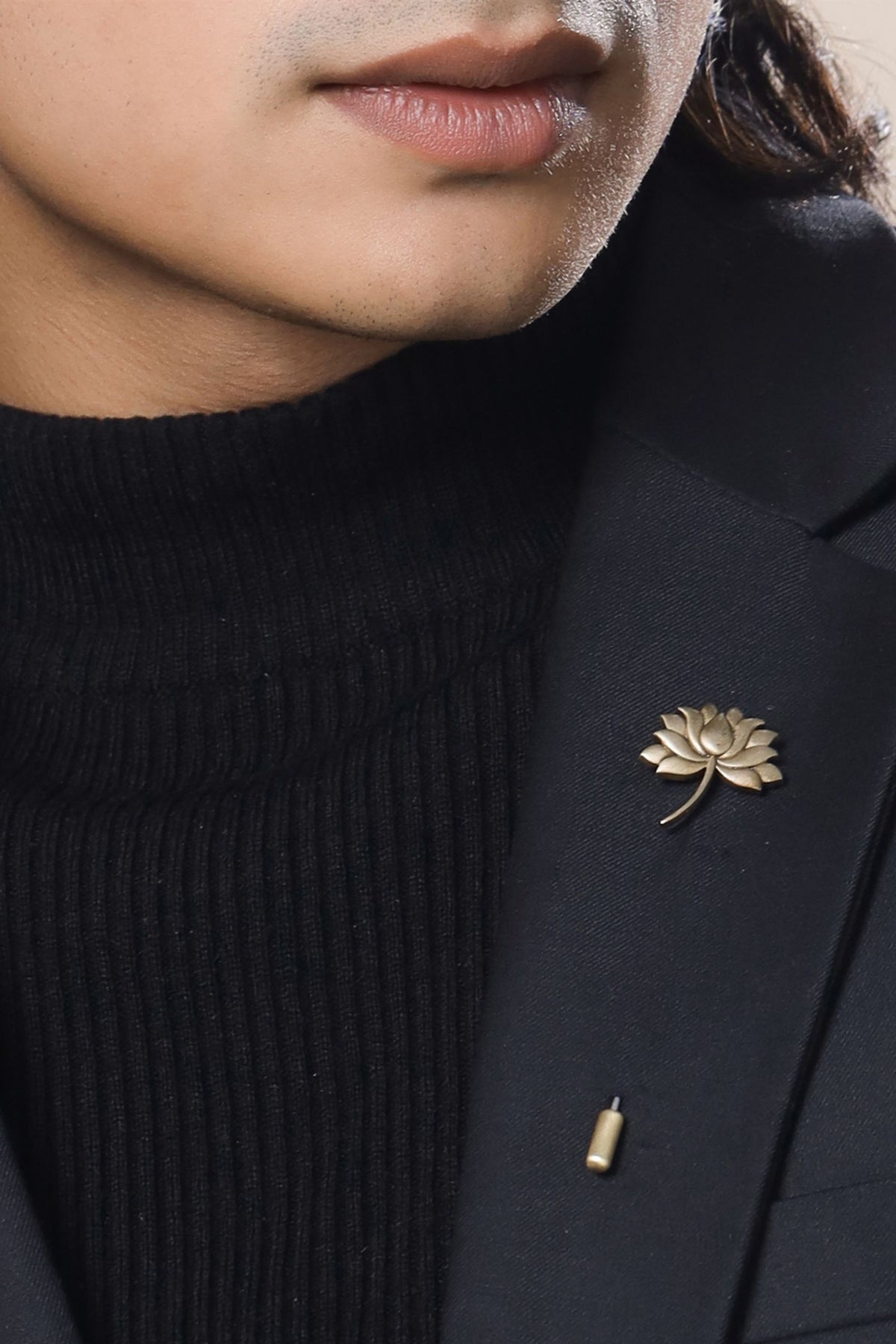 Divine Lotus Lapel Pin