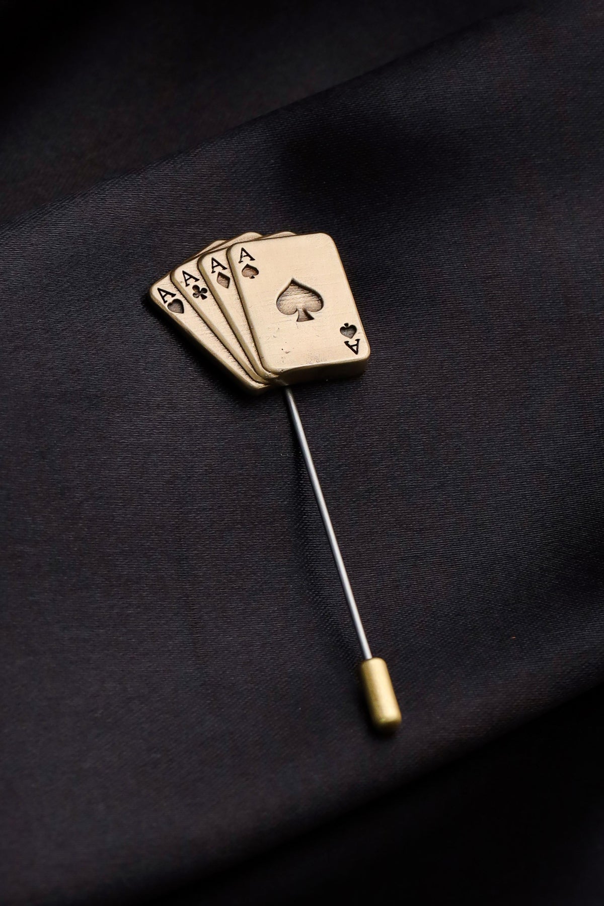 Aces Rule Lapel Pin