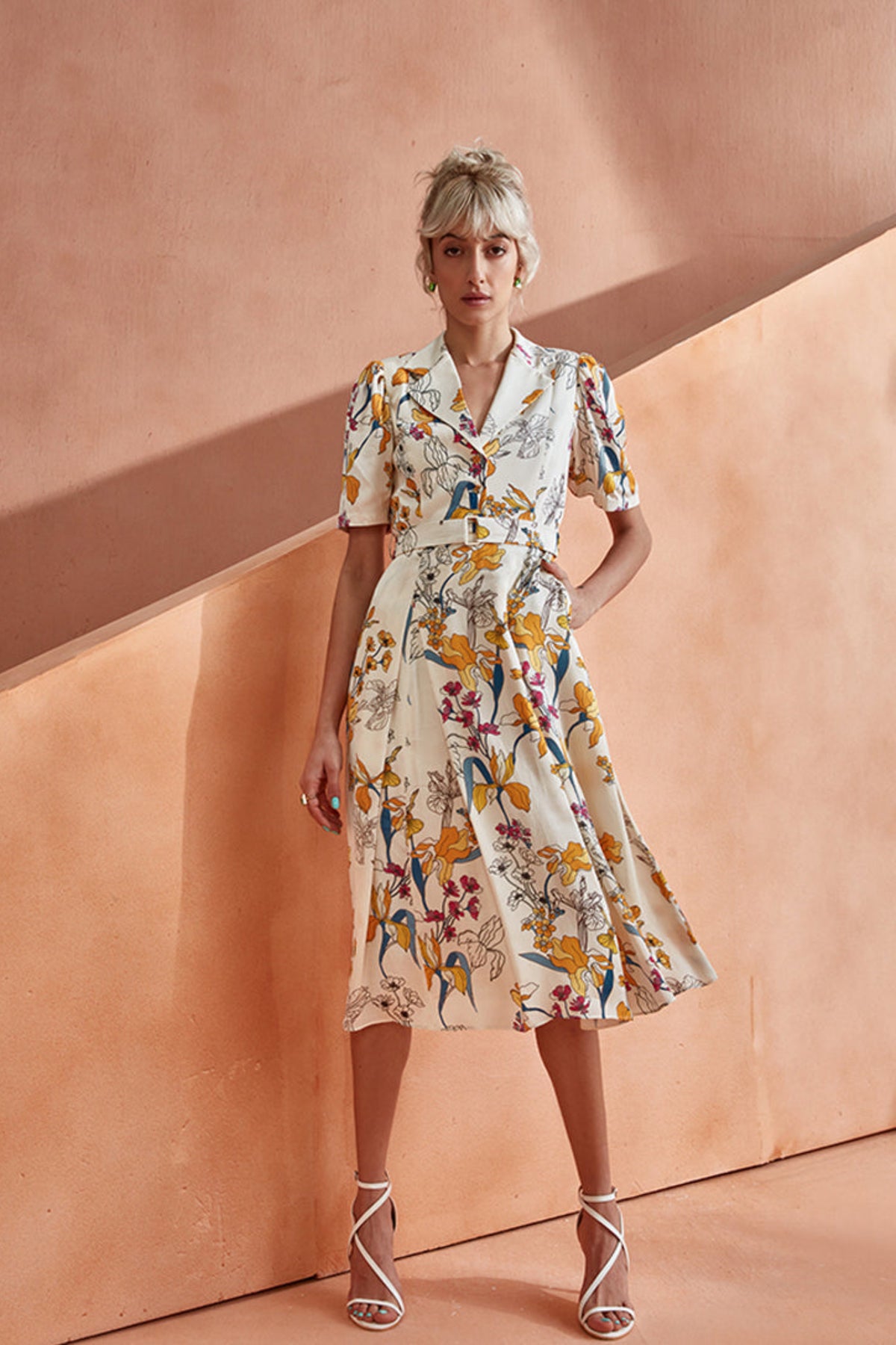 Meraki Midi Dress in Tuscany