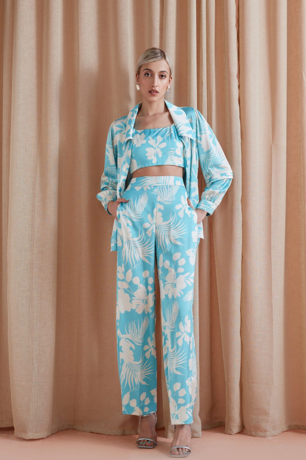 Lagoon Ocean Blue Co-ord Set