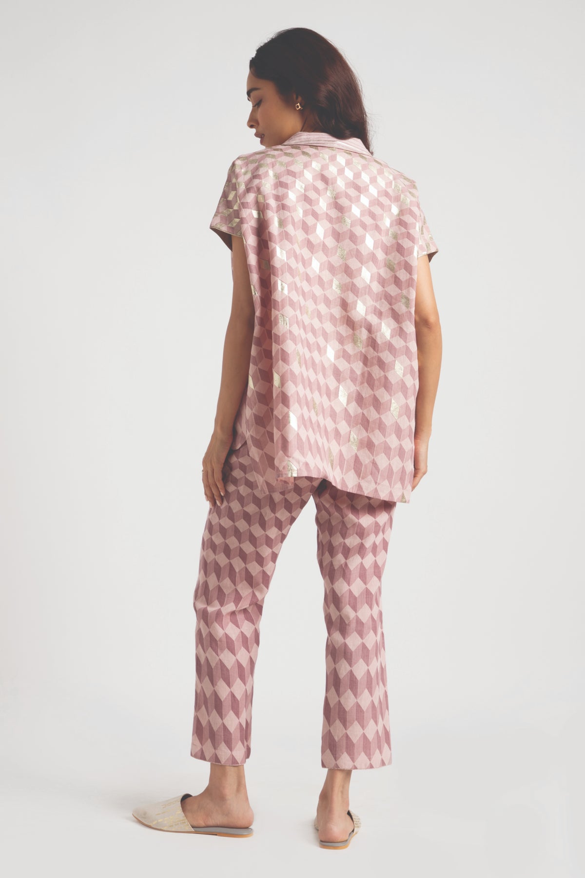 Rose Lady Q Square Top and Pant