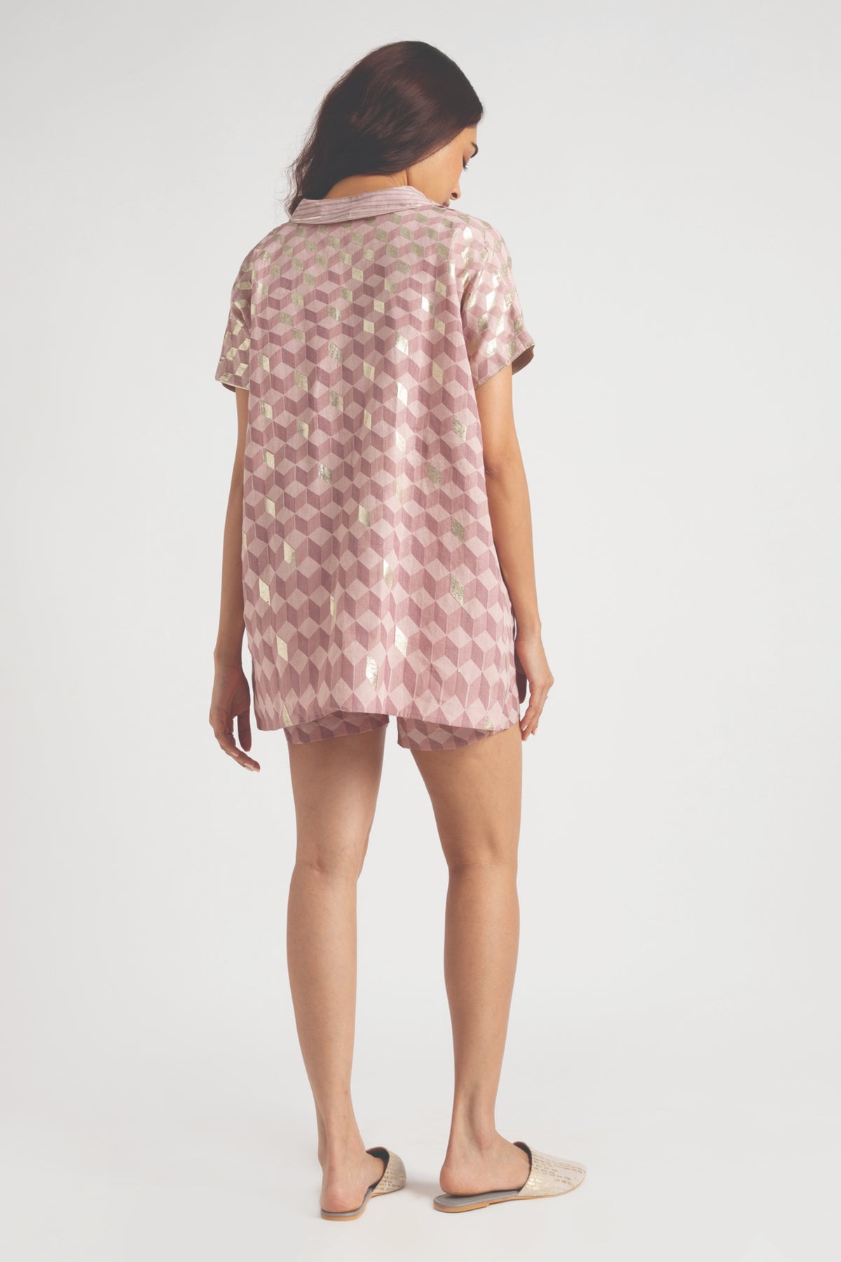 Rose Lady Q Square Top &amp; Shorts