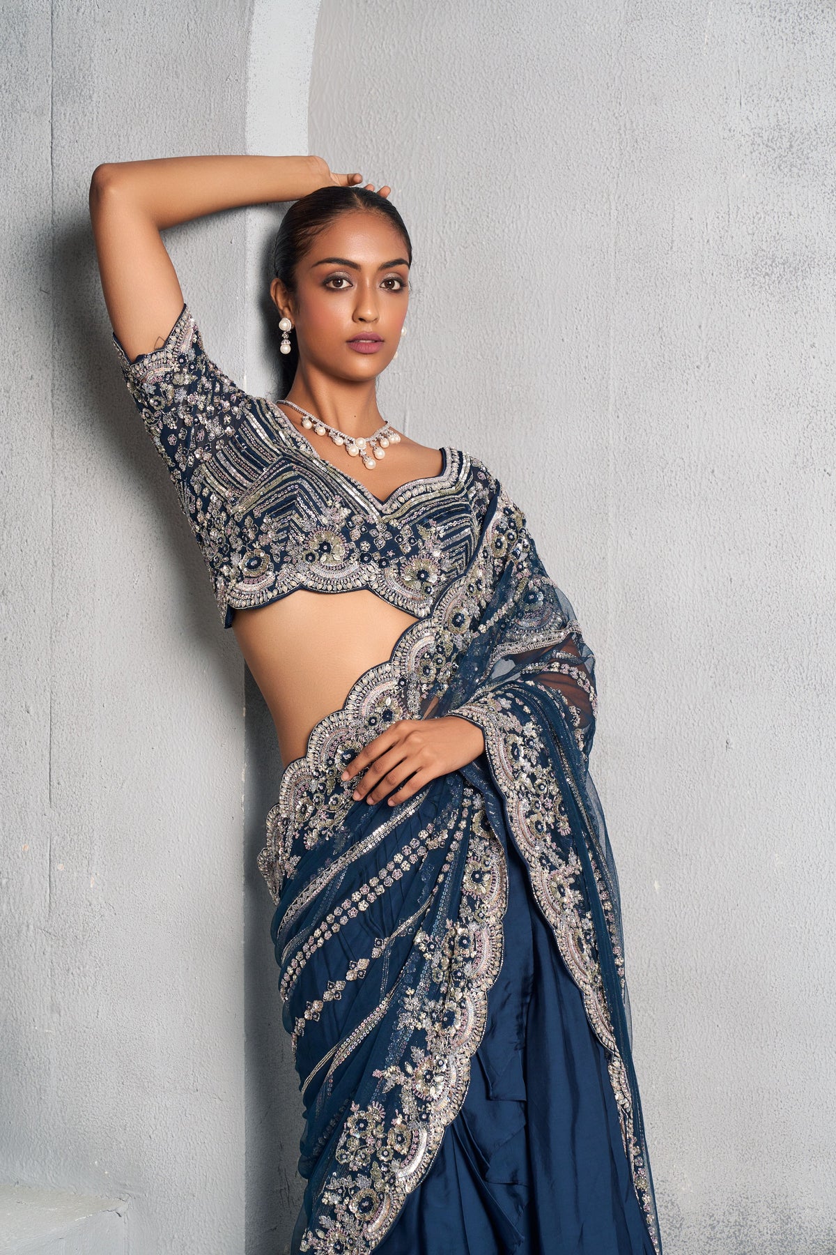 Classic Pre-draped Lehenga Saree