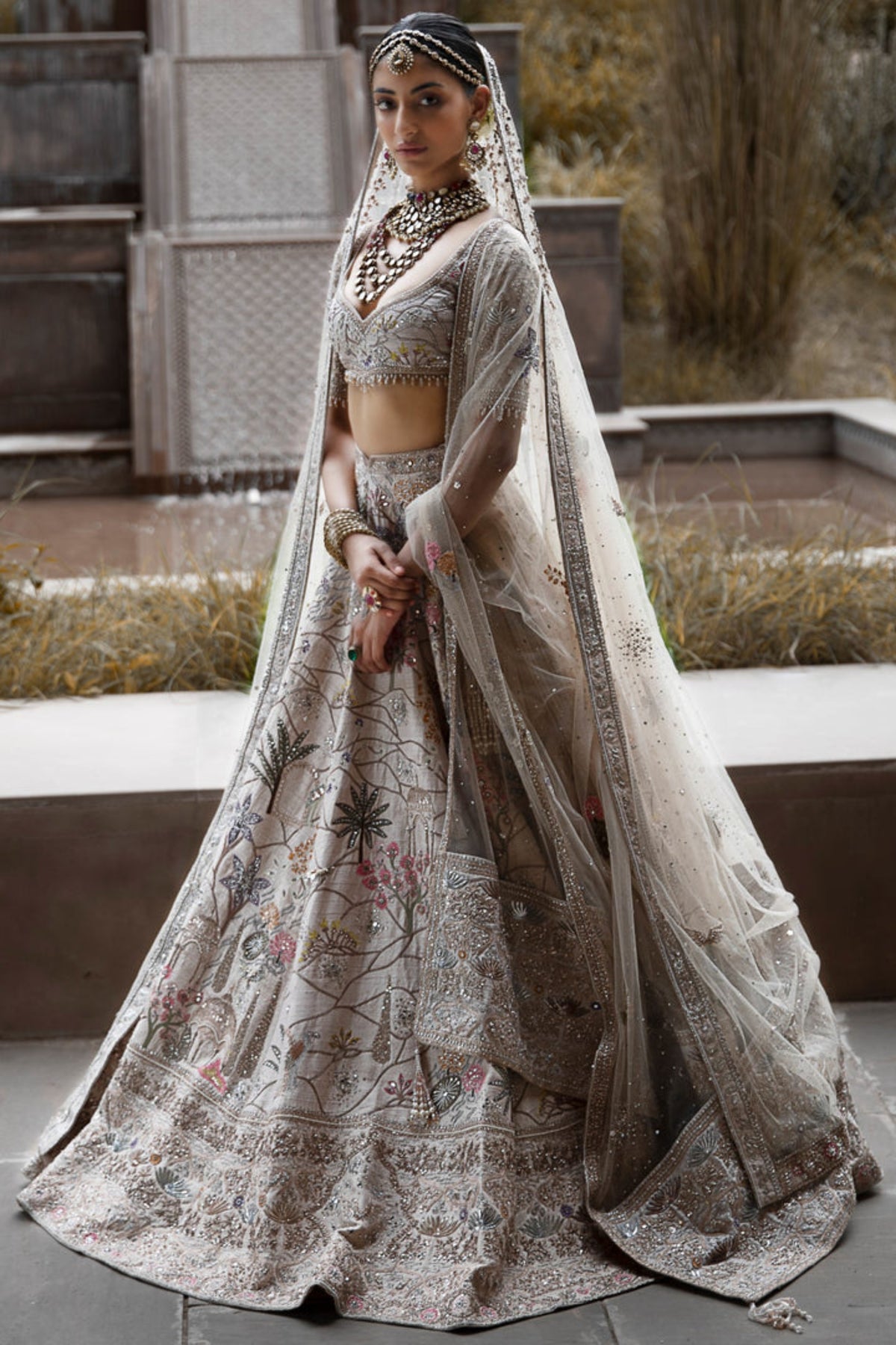 Vintage Udai Bagh Lehenga Set