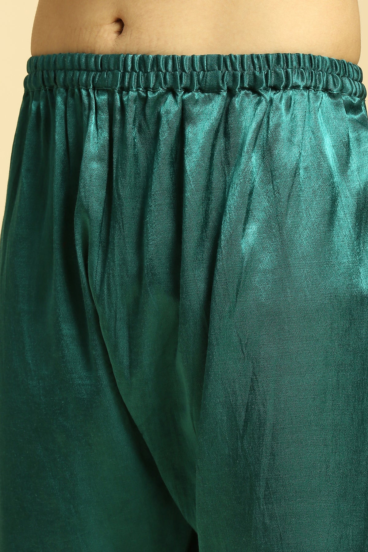 Teal Green Kurta With Pant