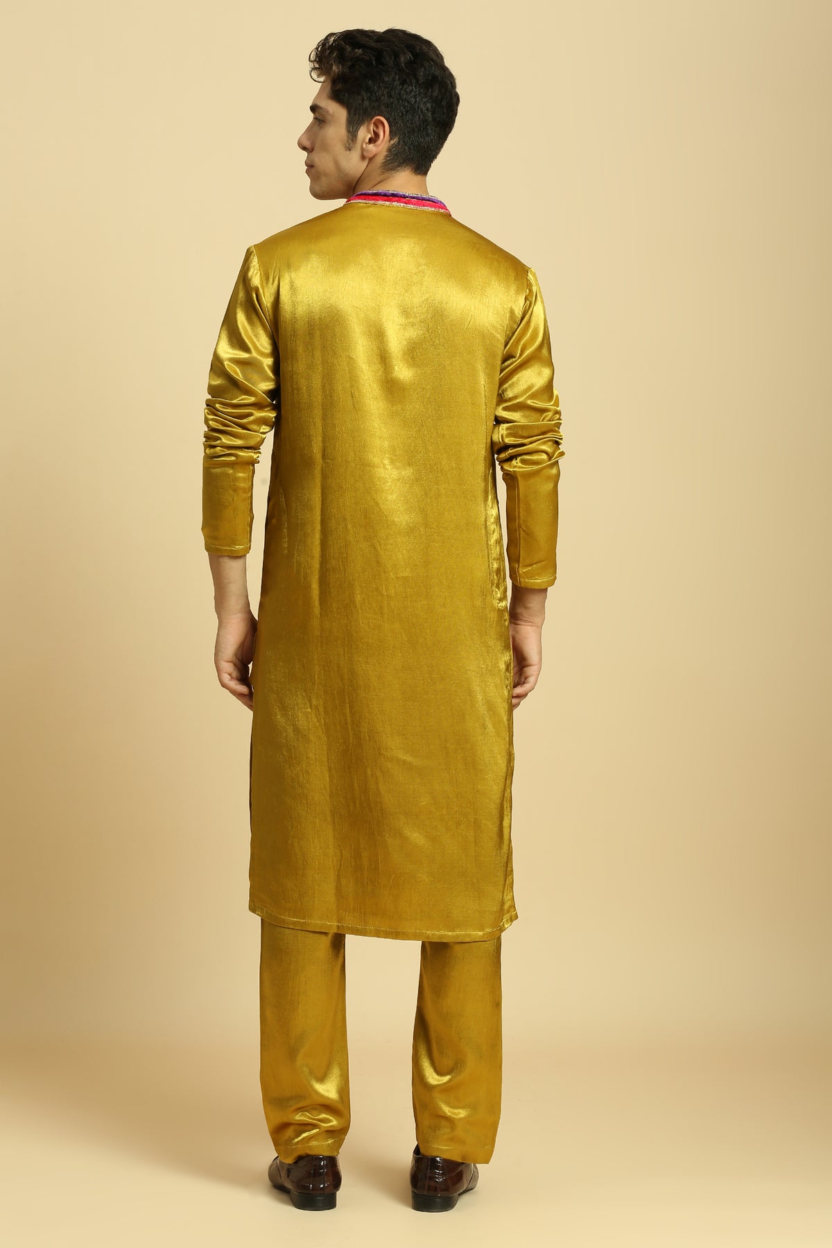 Mustard Kurta With Pant and Dupatta