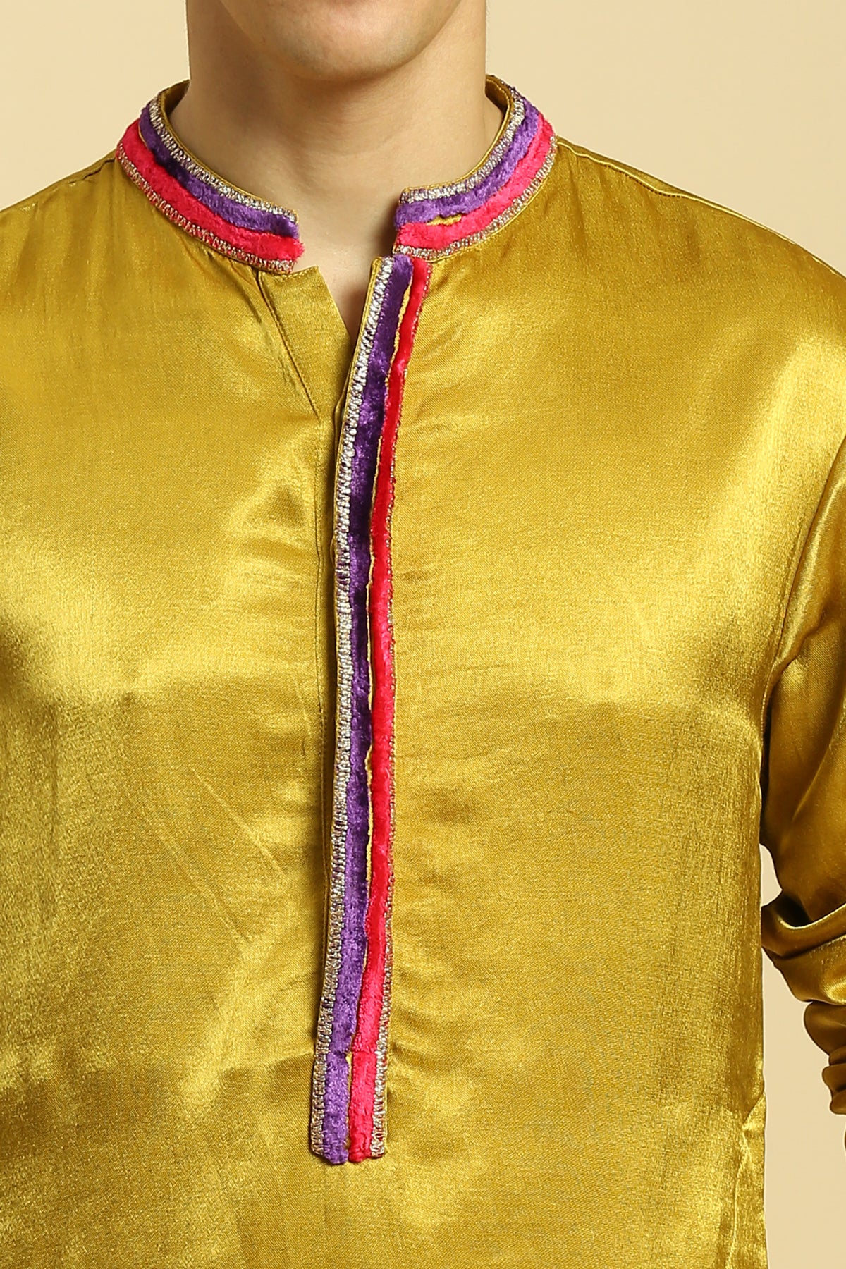 Mustard Kurta With Pant and Dupatta