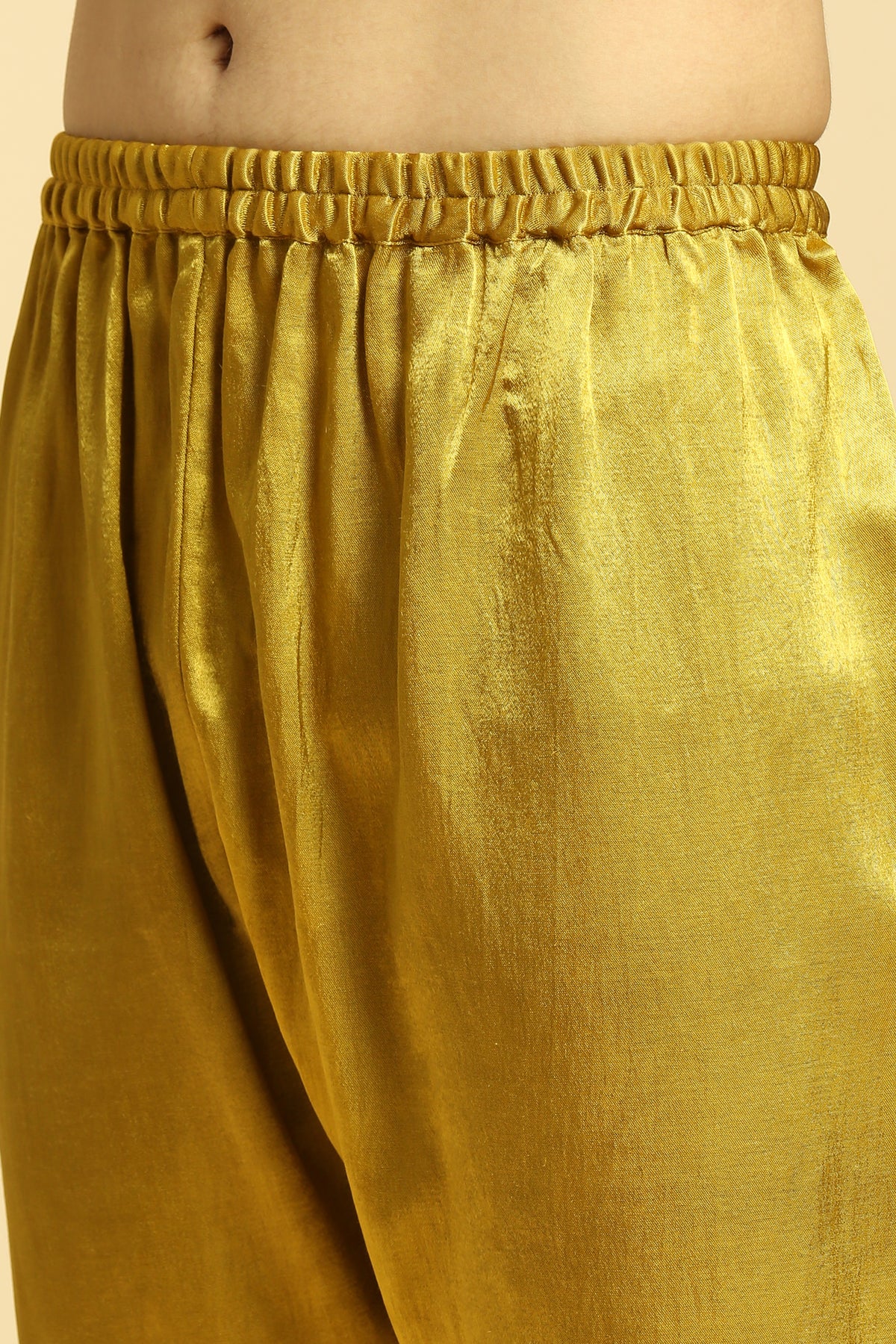 Mustard Kurta With Pant and Dupatta