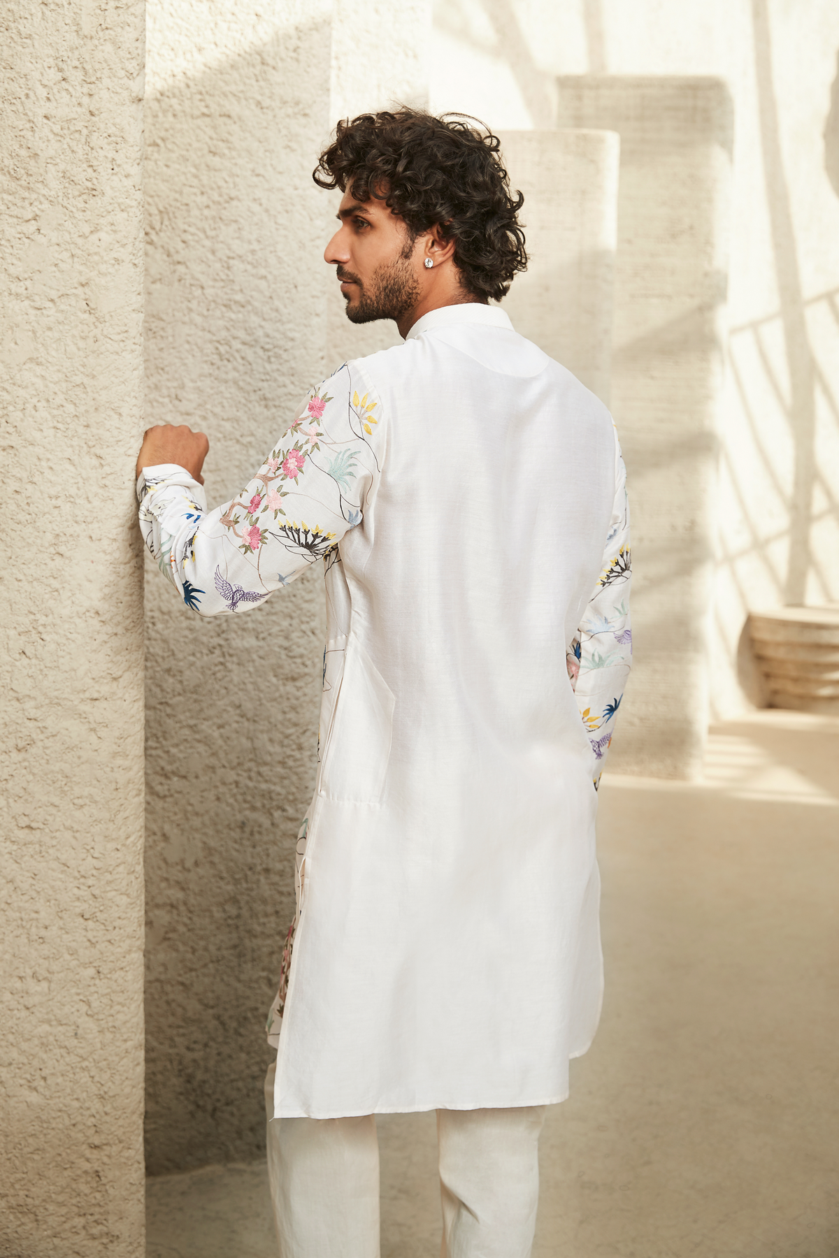 The Ivory Spectrum Kurta Set