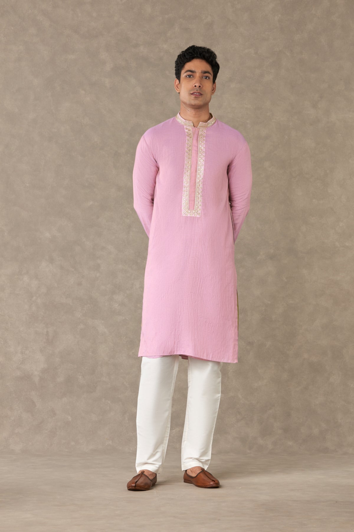 Dusty Pink Kurta Set