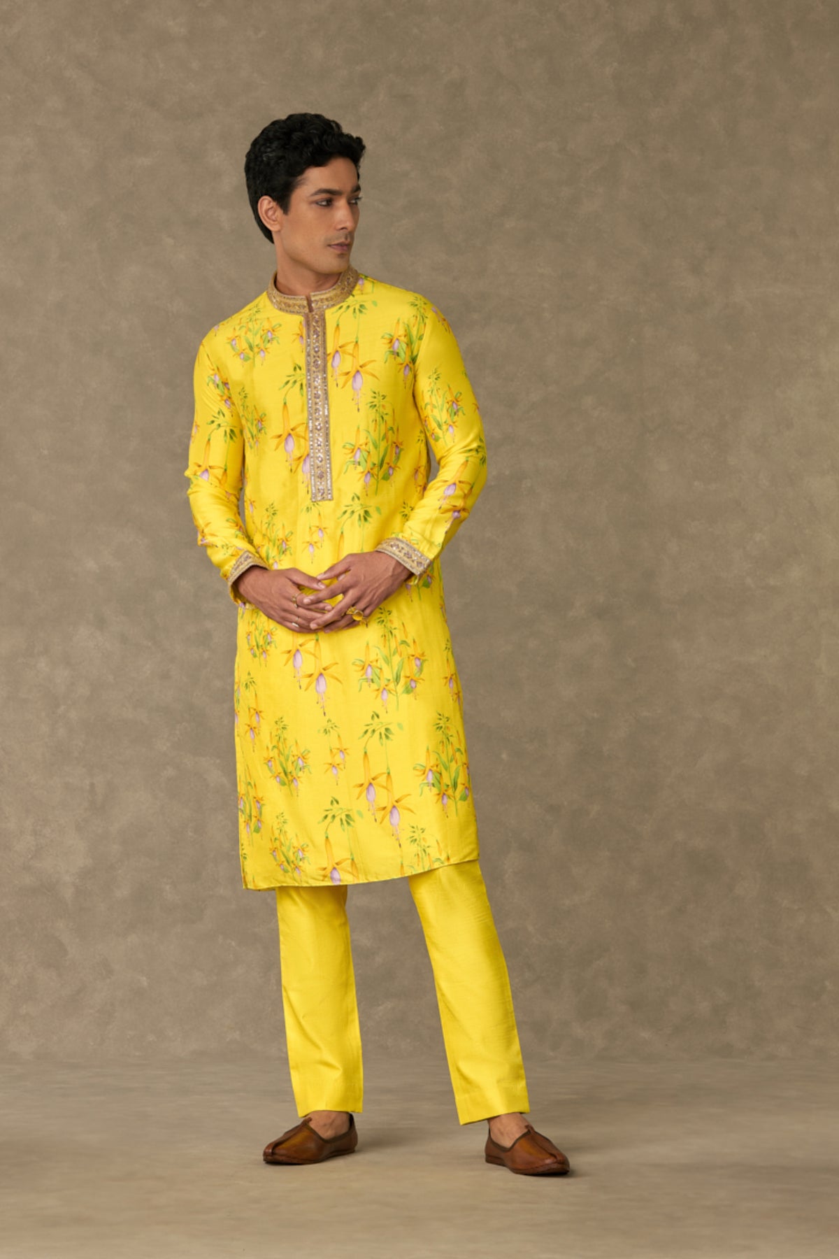 Lemon Yellow Juhi Kurta