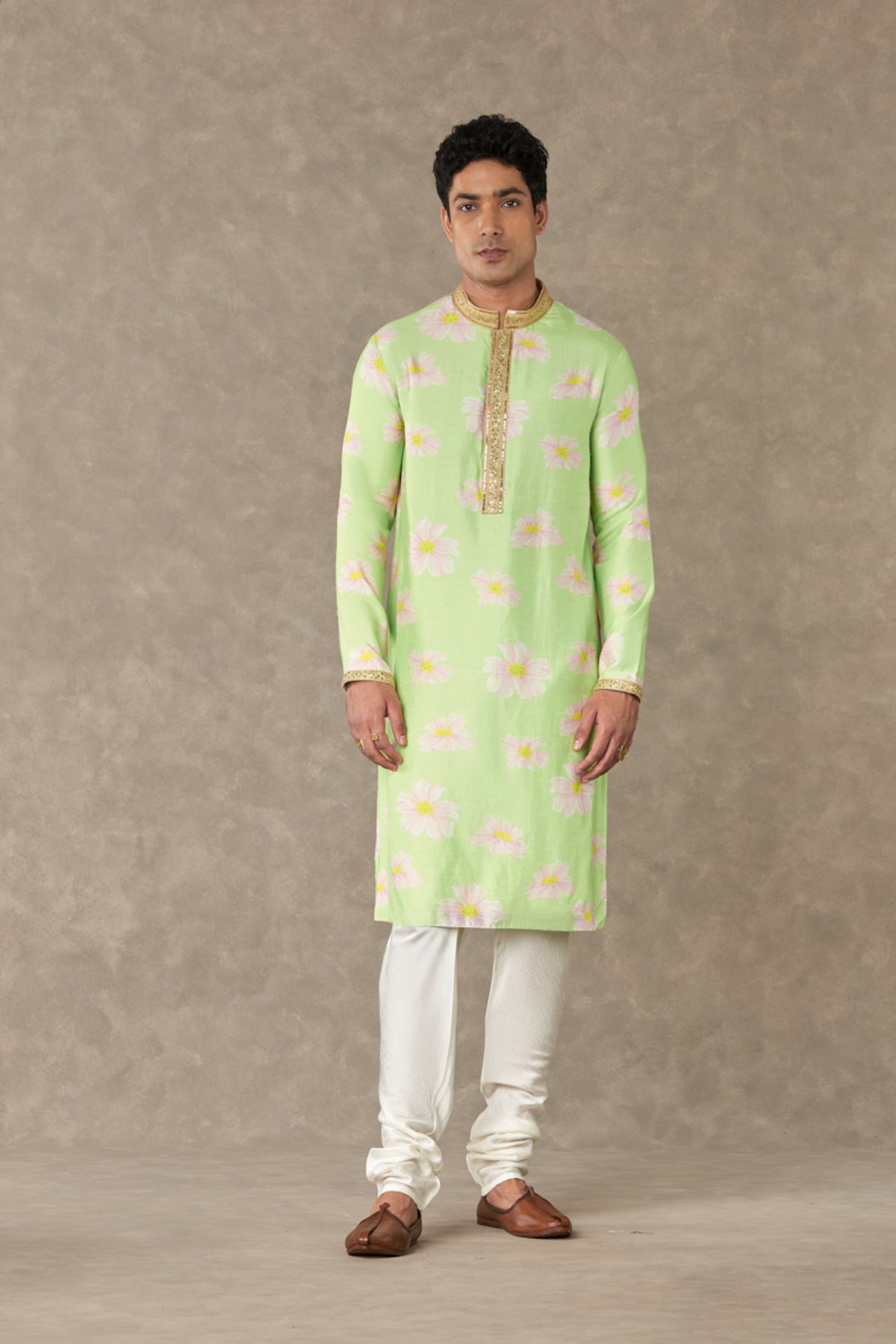 Mint Parijat Kurta