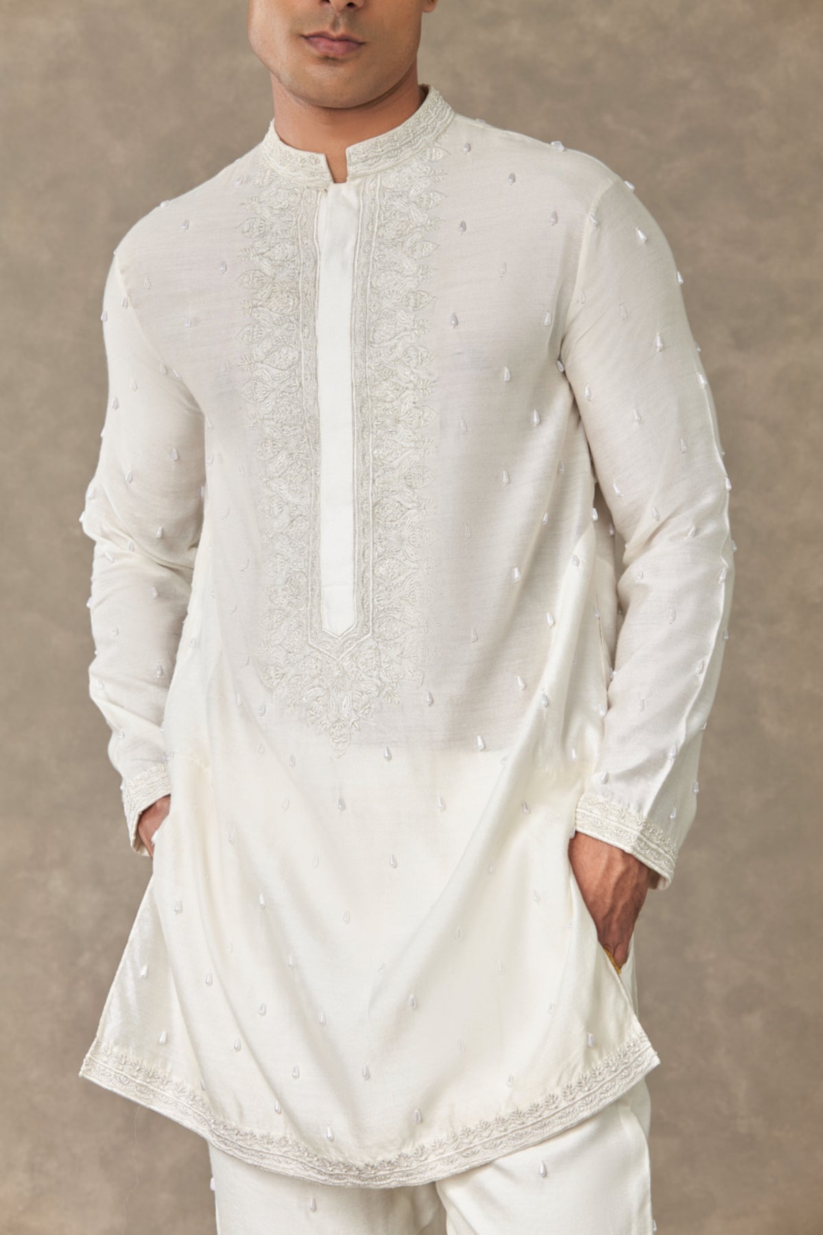 Ivory Pearl Kurta Set