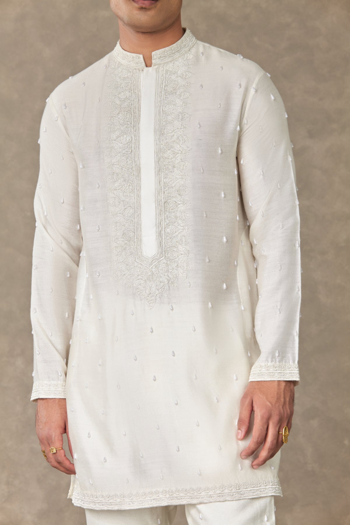 Ivory Pearl Kurta Set