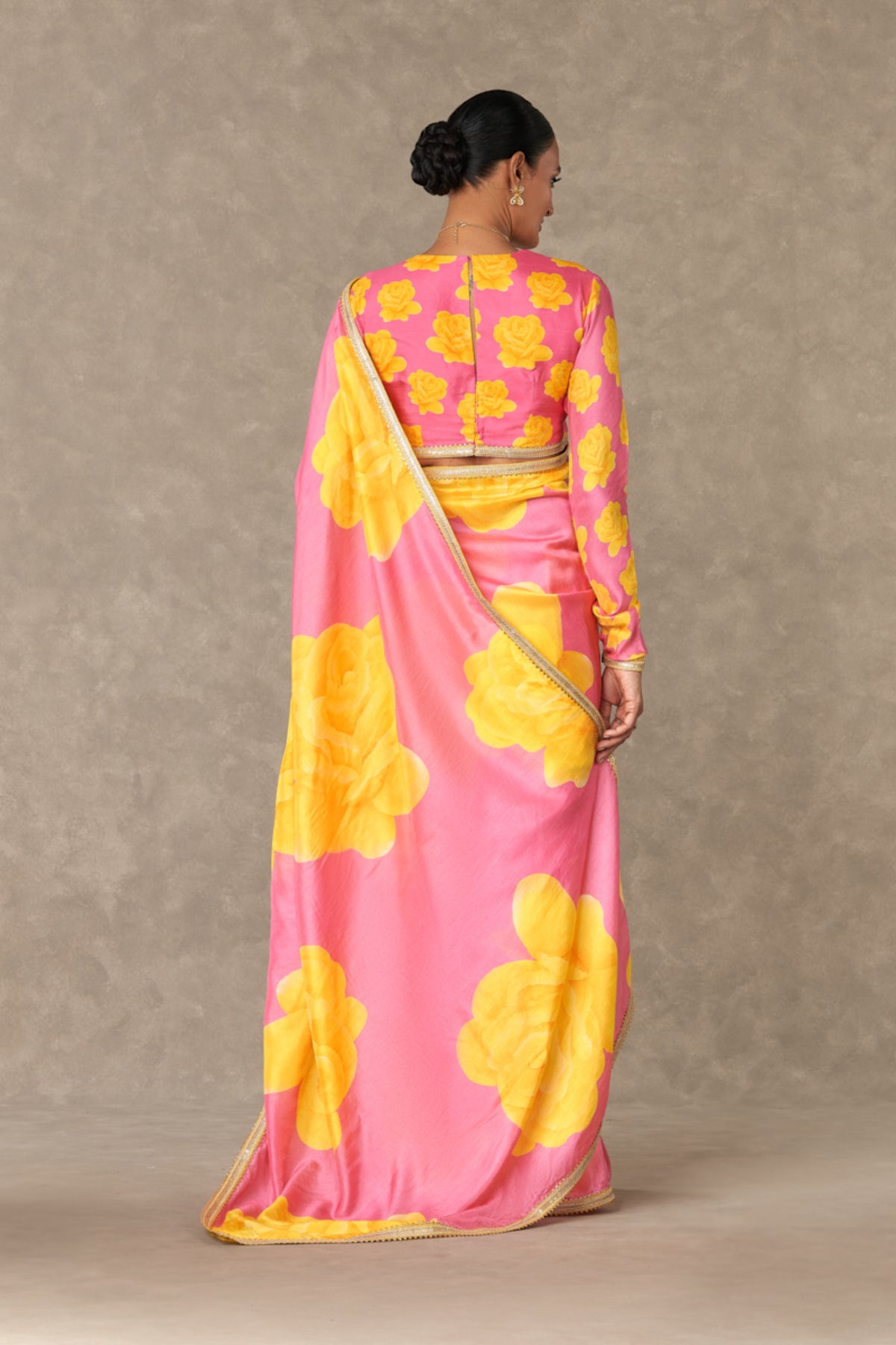 Pink &#39;Gulaab&#39; Saree