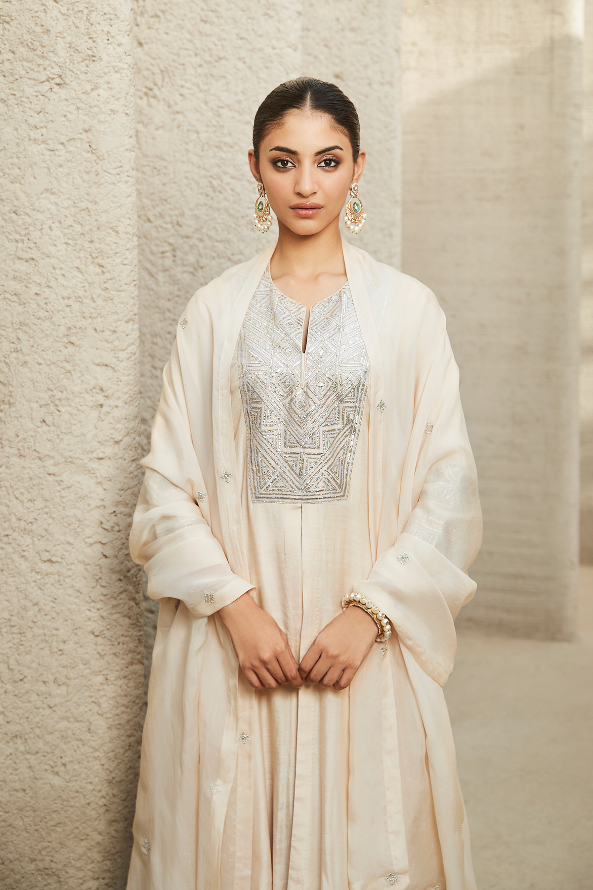 The Classic Ivory Kurta Set