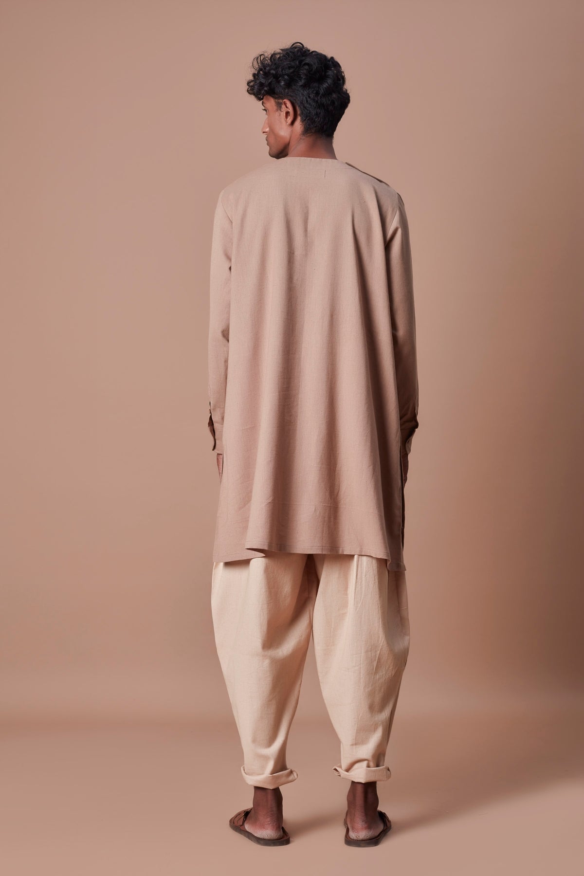 Side buttoned kurta &amp; pant