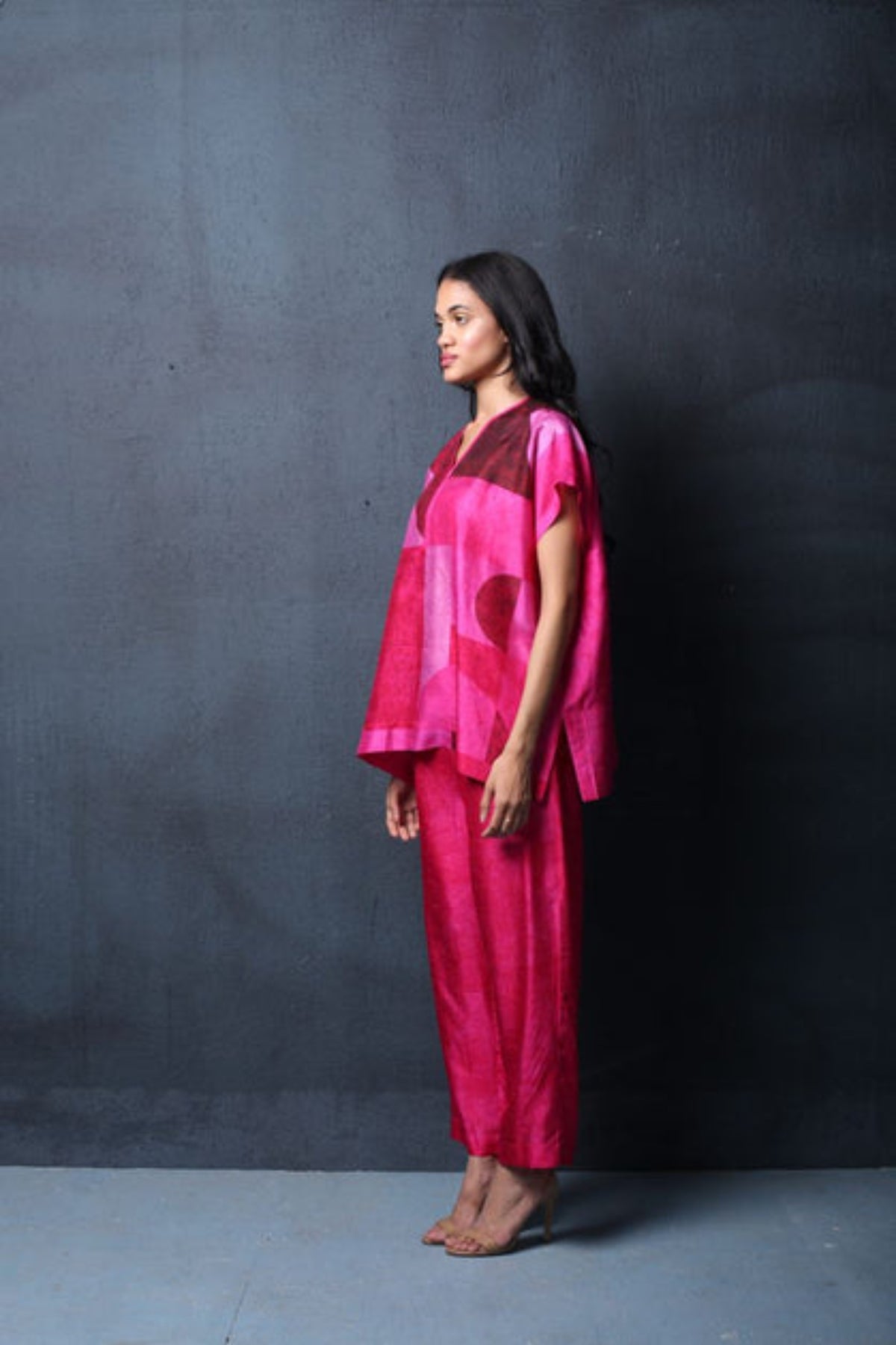 Magenta Pink Tunic Set