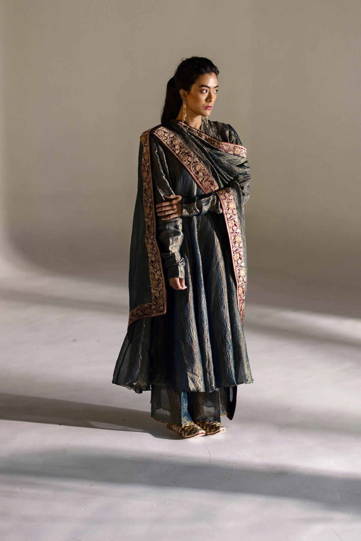 Marine Dupatta