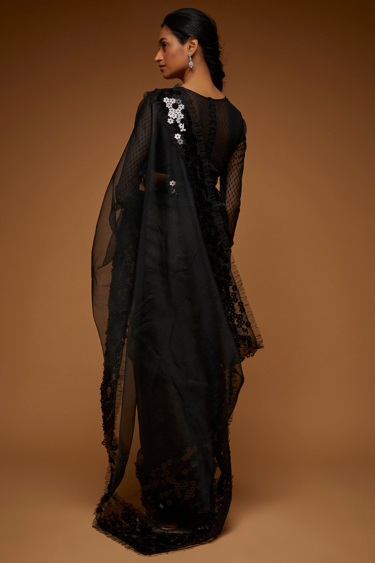 Black Nyx Saree Set