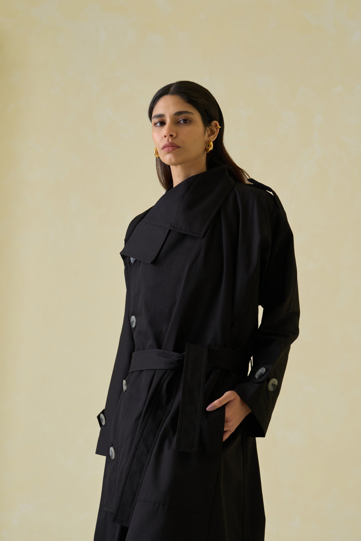 Moonless Night Asymmetric Trench