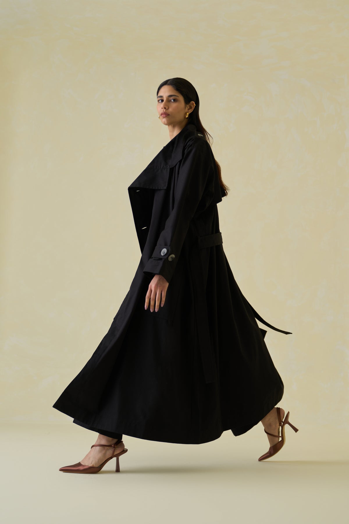 Moonless Night Asymmetric Trench