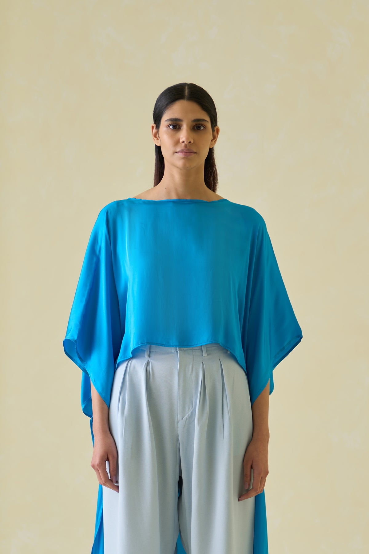 Deep Sky High Low Kaftan