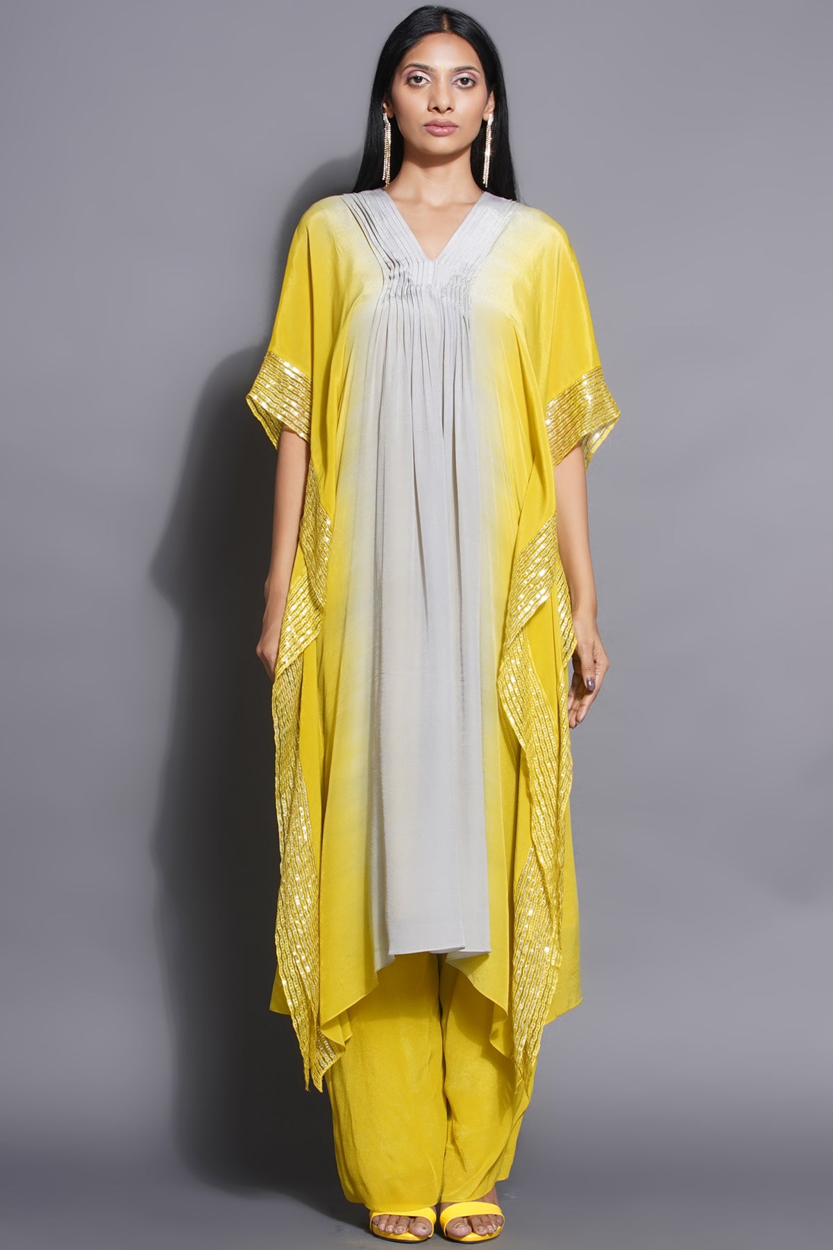 Kaftan Kurta With Palazzo