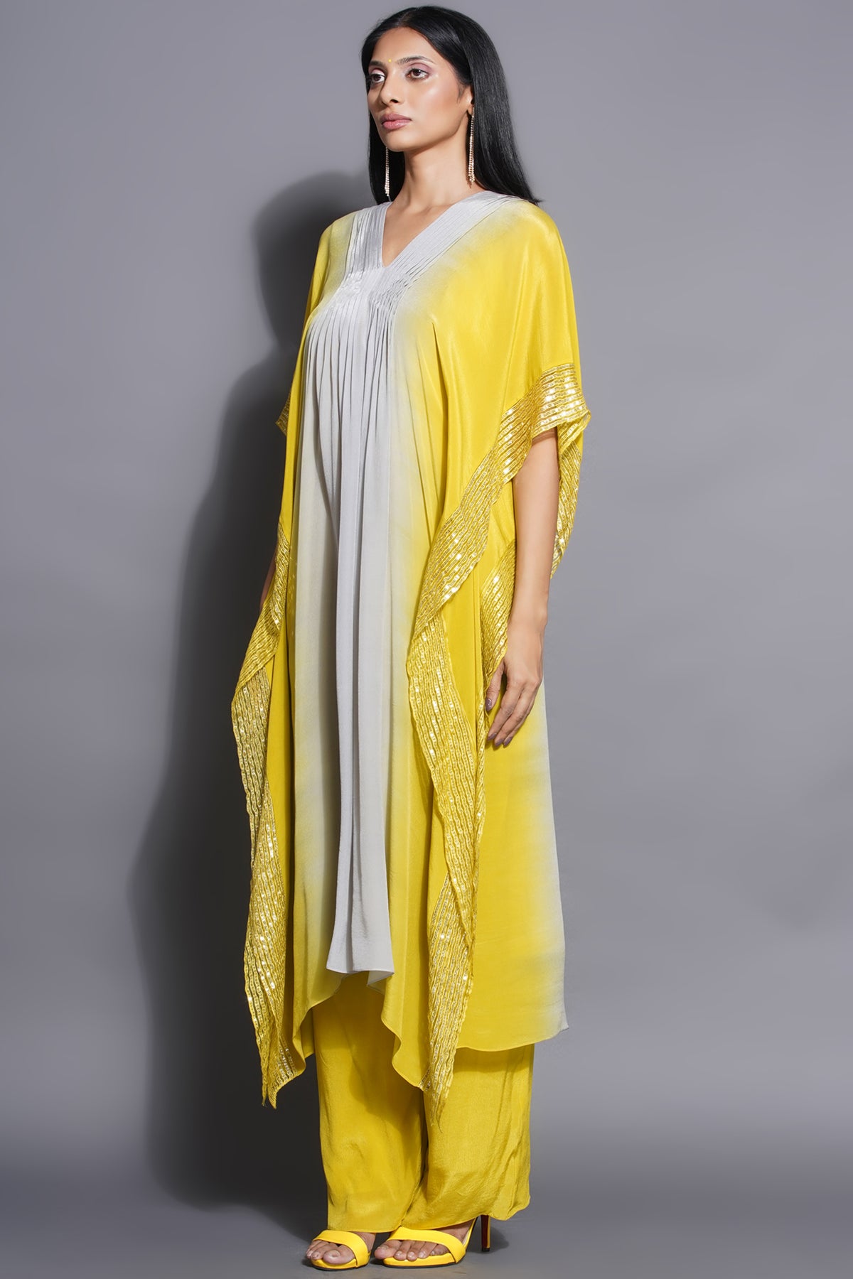 Kaftan Kurta With Palazzo