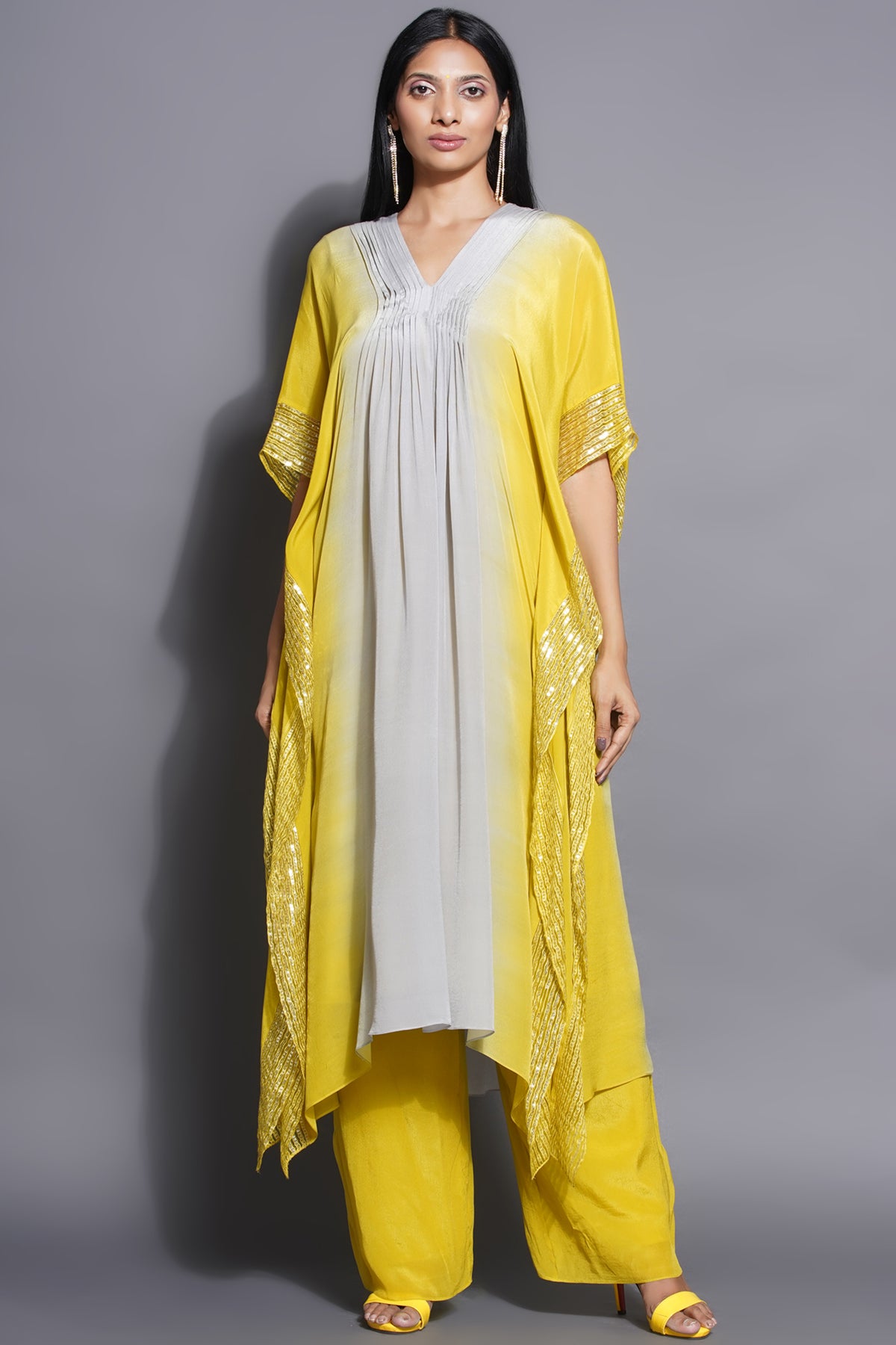 Kaftan Kurta With Palazzo