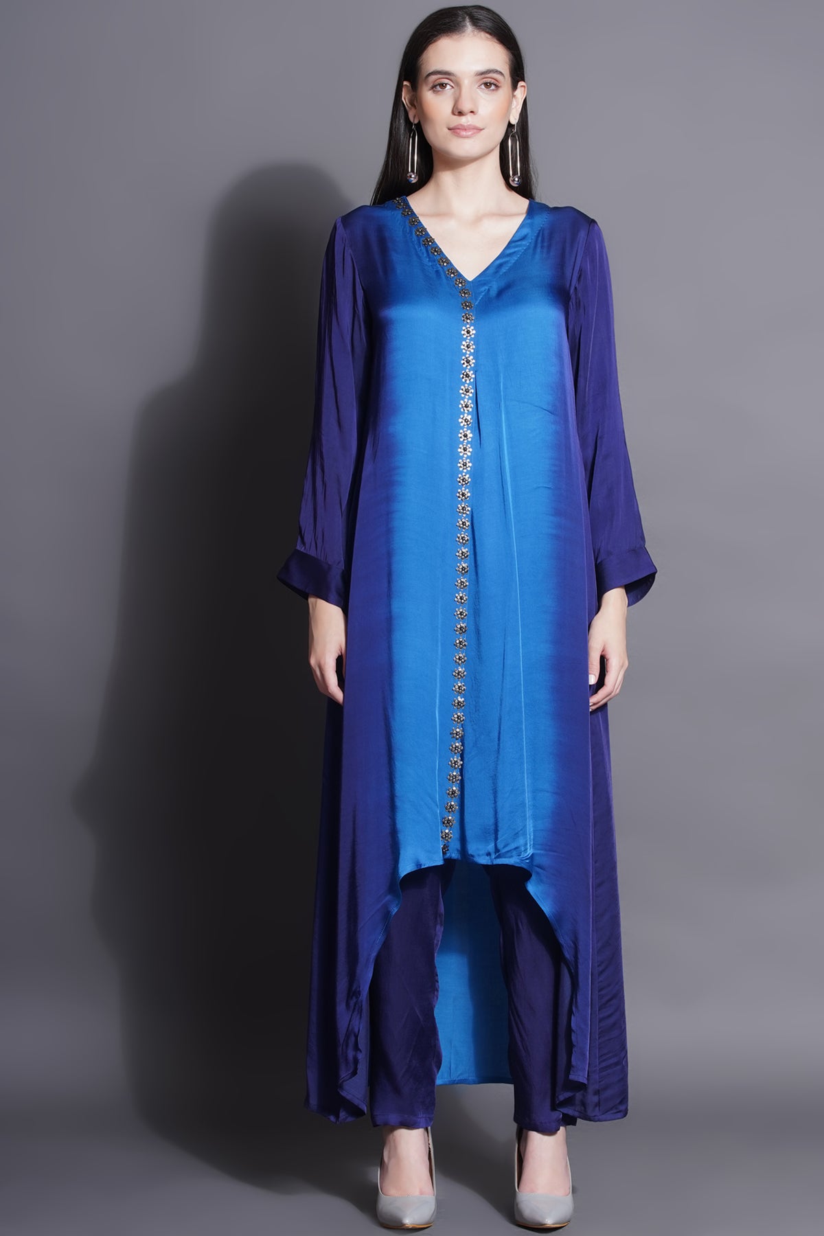 Royal Blue Kurta Coordinated Set