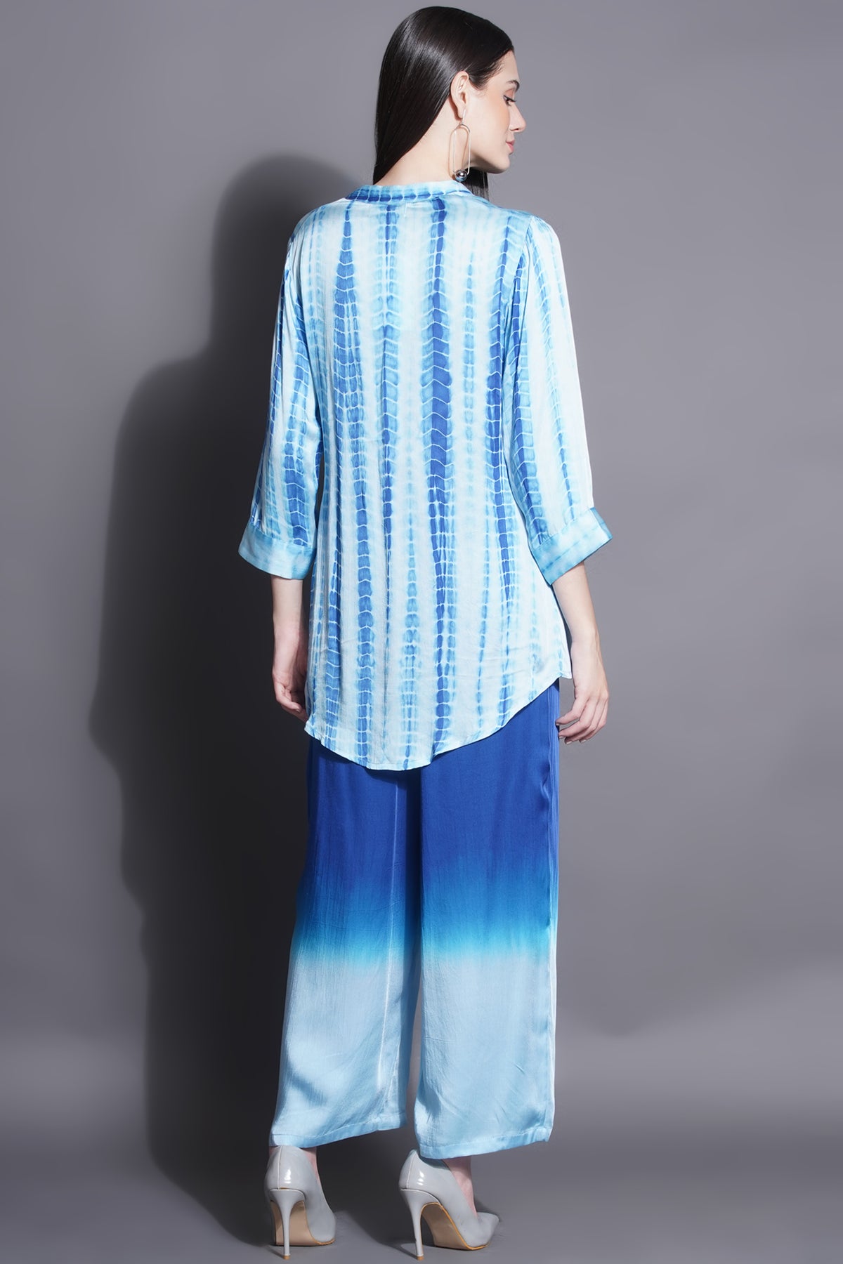 Shibori Top and Palazzo Set