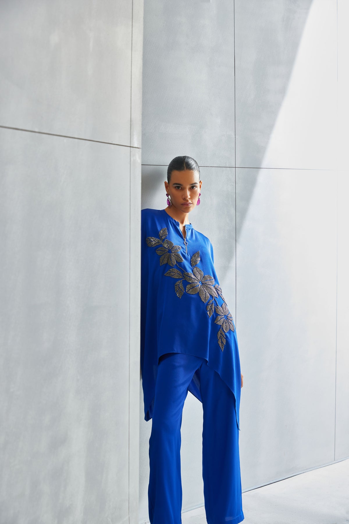 Riverleaf Asymmetric Tunic