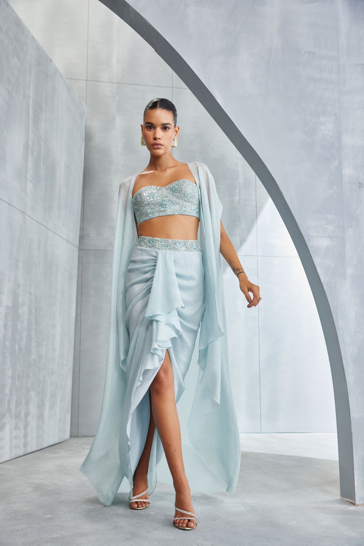 Arbour Drape Skirt Set