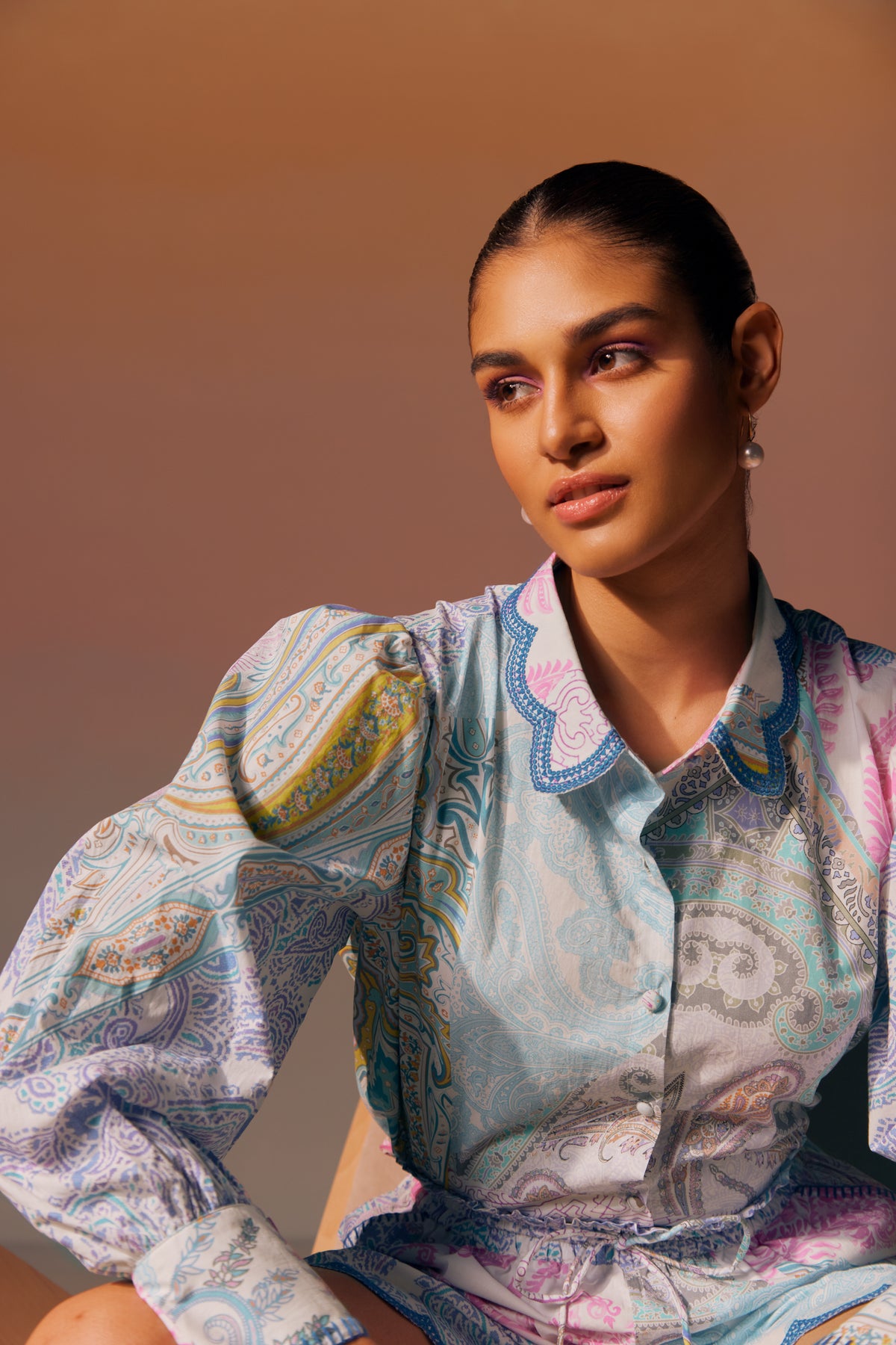 Paisley Carmen Shirt