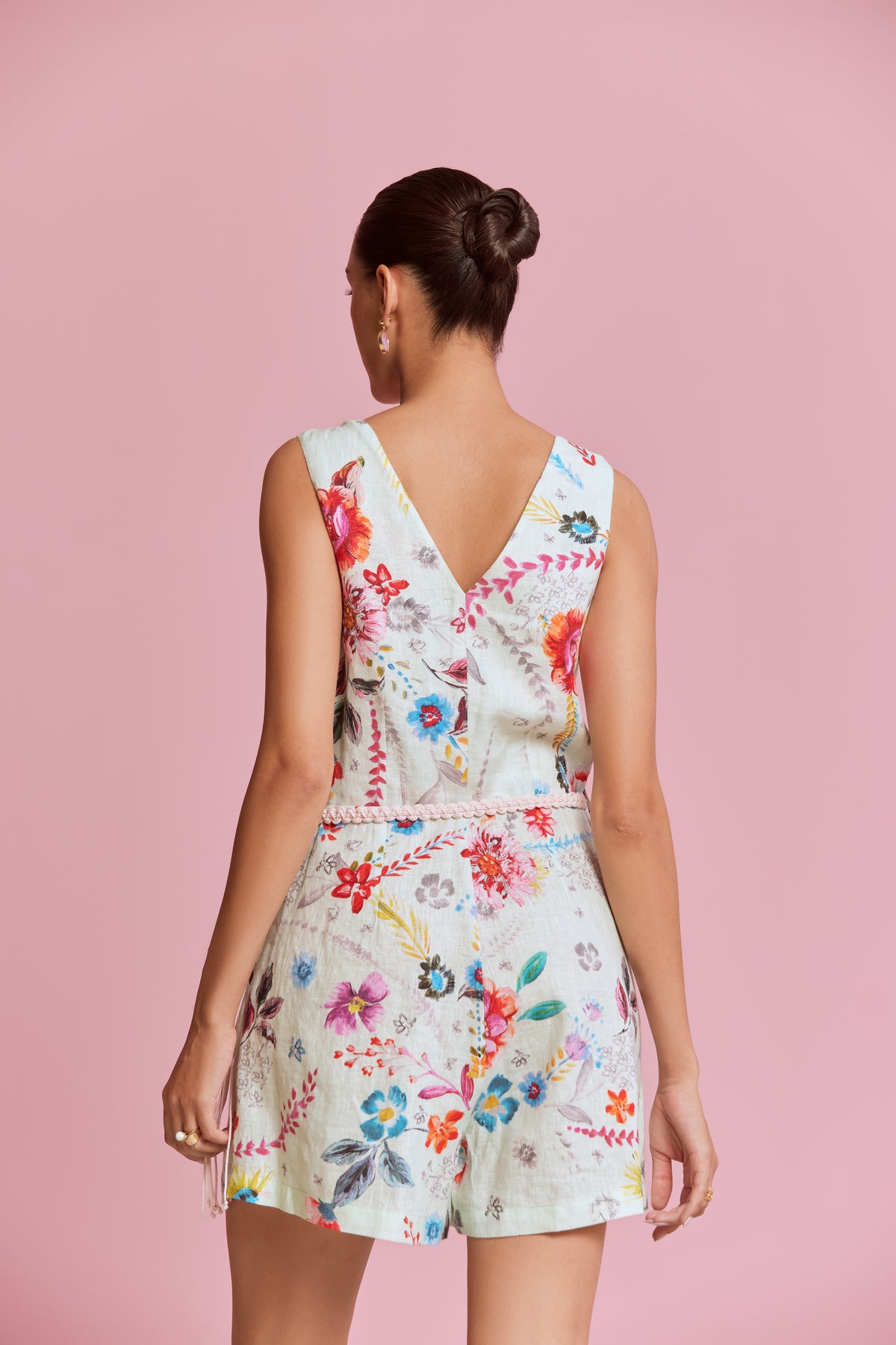 Climbing Flower Eleni Playsuit